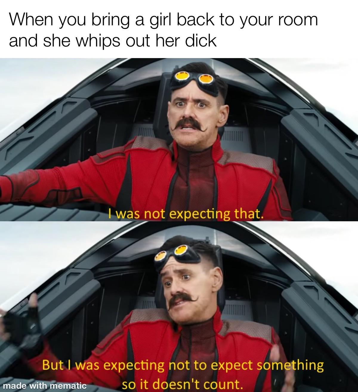 was debating making it this or her pulling out a strap on r/memes