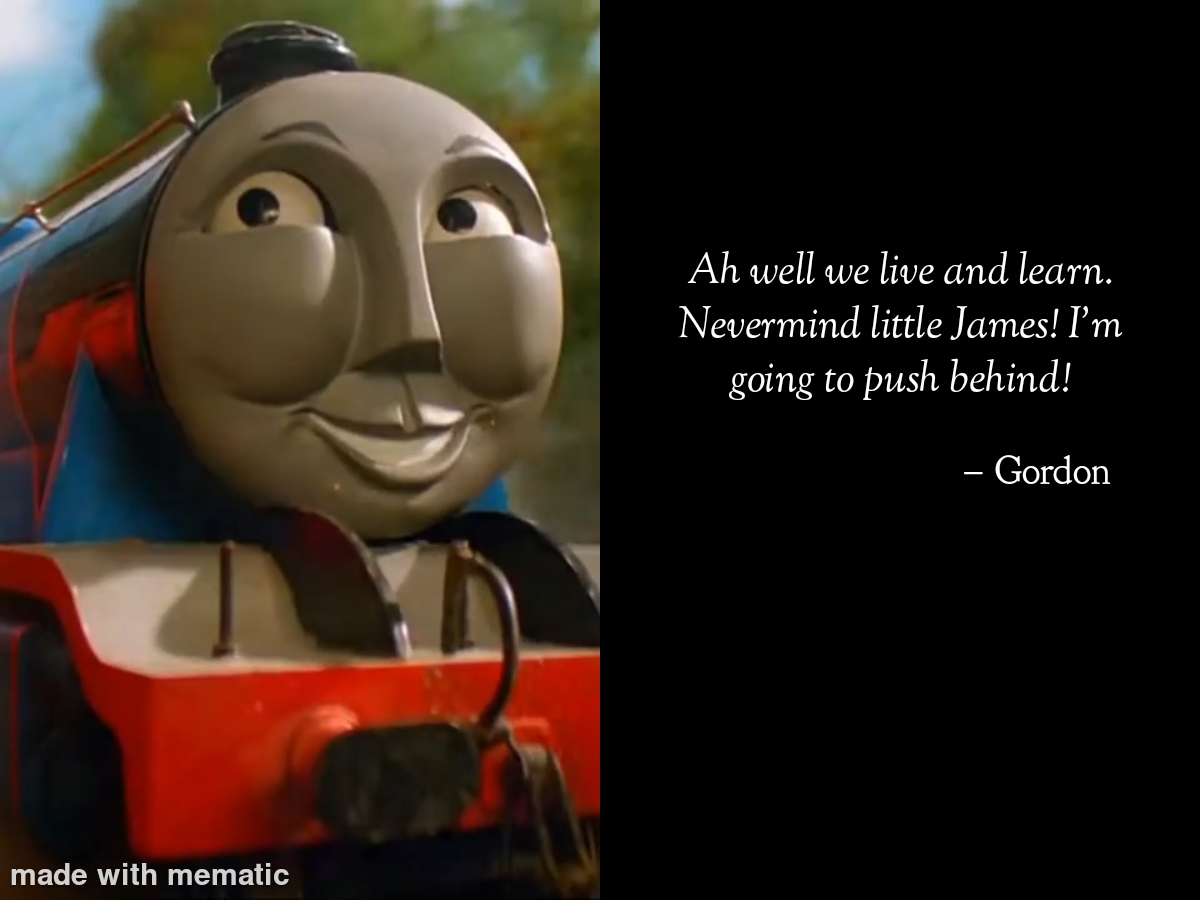 Anyone have any favorite quotes? It can be from either the RWS, TVS