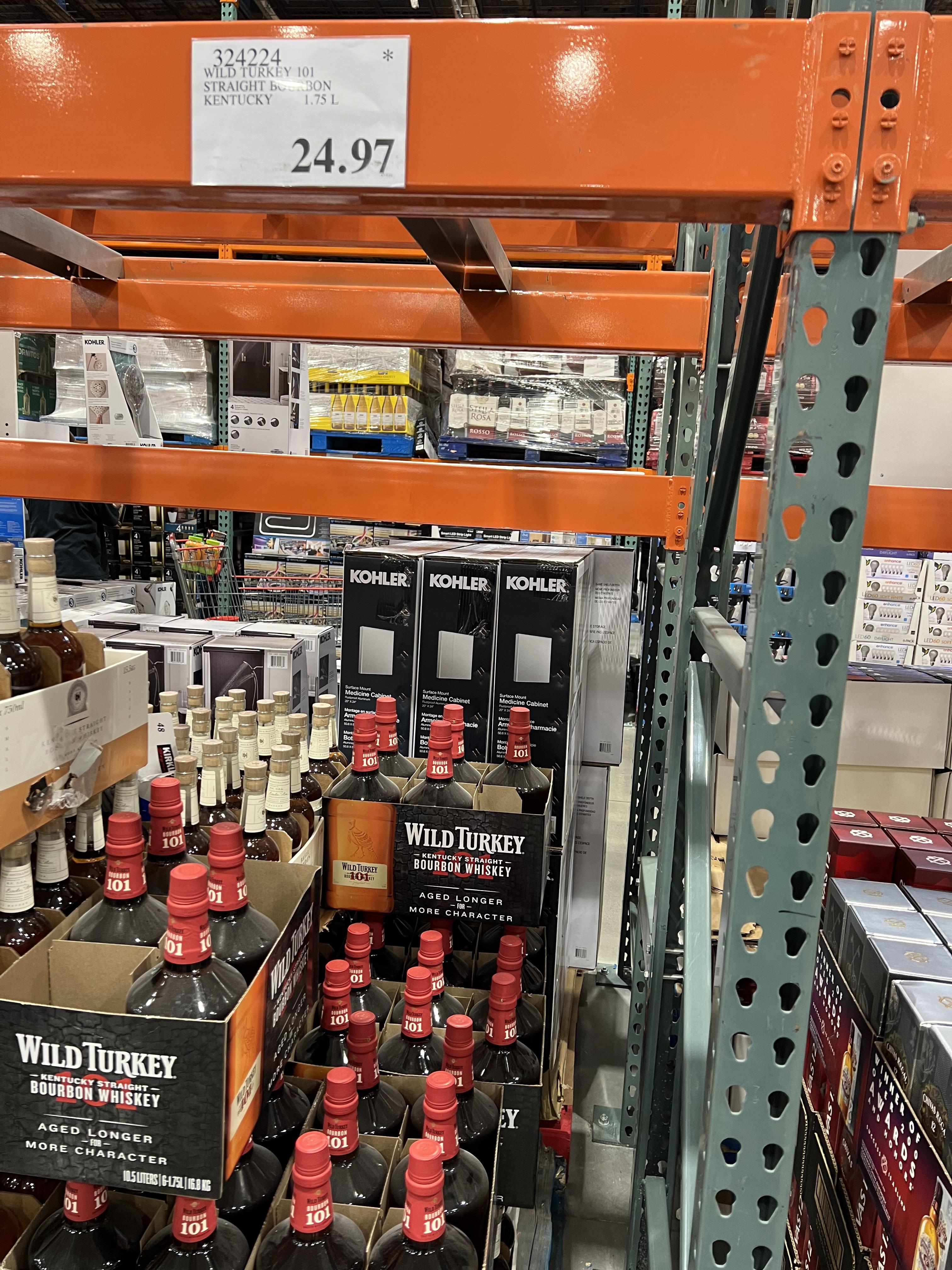 San Dimas, CA 5/19/22. Cheapest I’ve seen a WT101 handle Costco_alcohol
