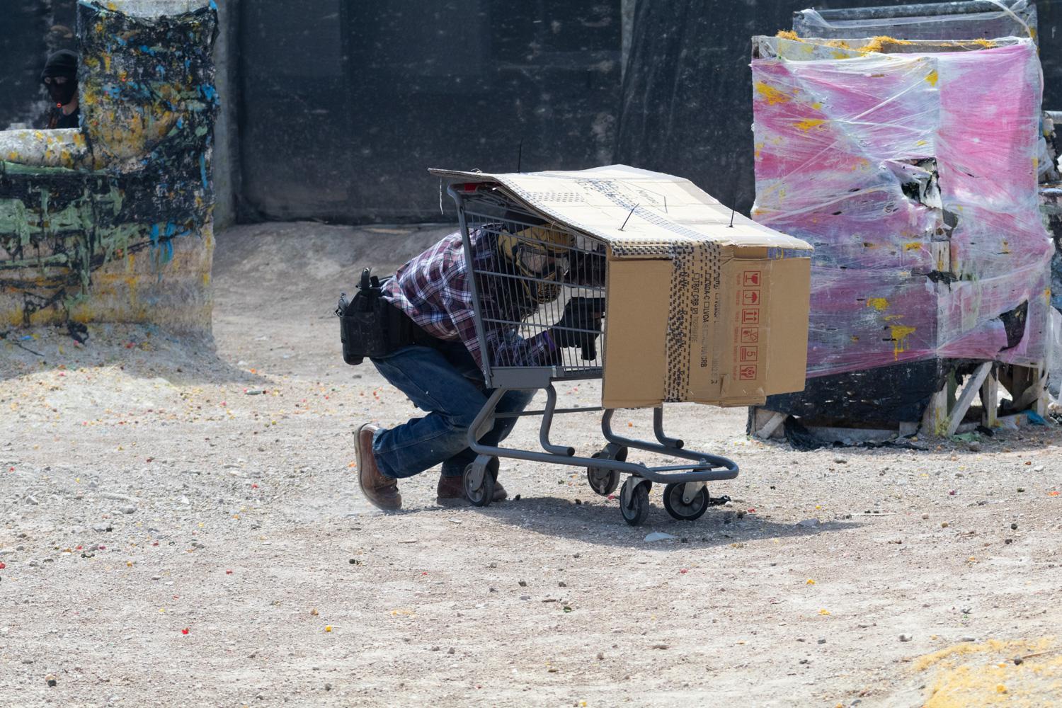 tactical armored shopping cart™ r/airsoft