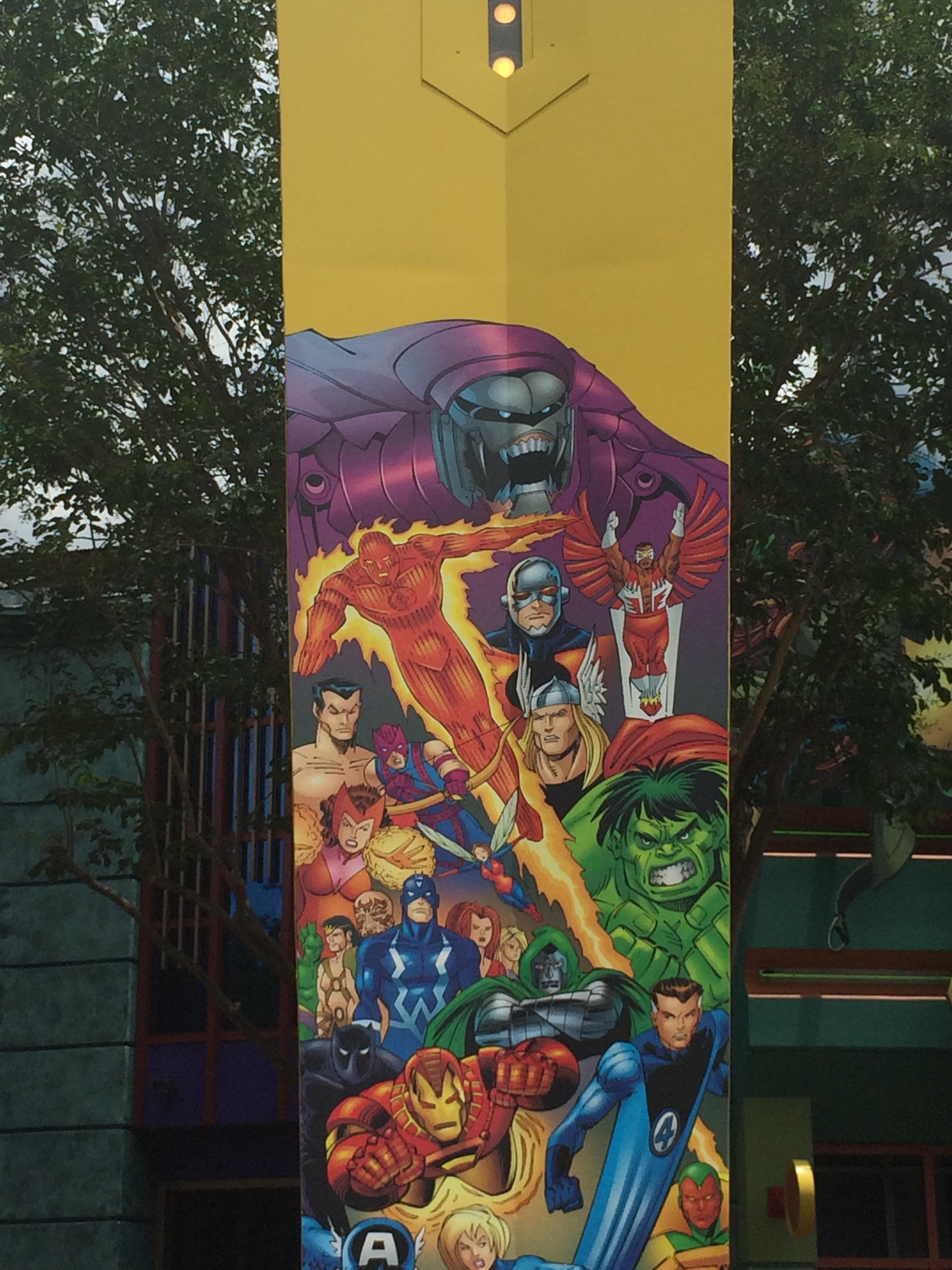 Universal Studios Marvel Section r/Marvel