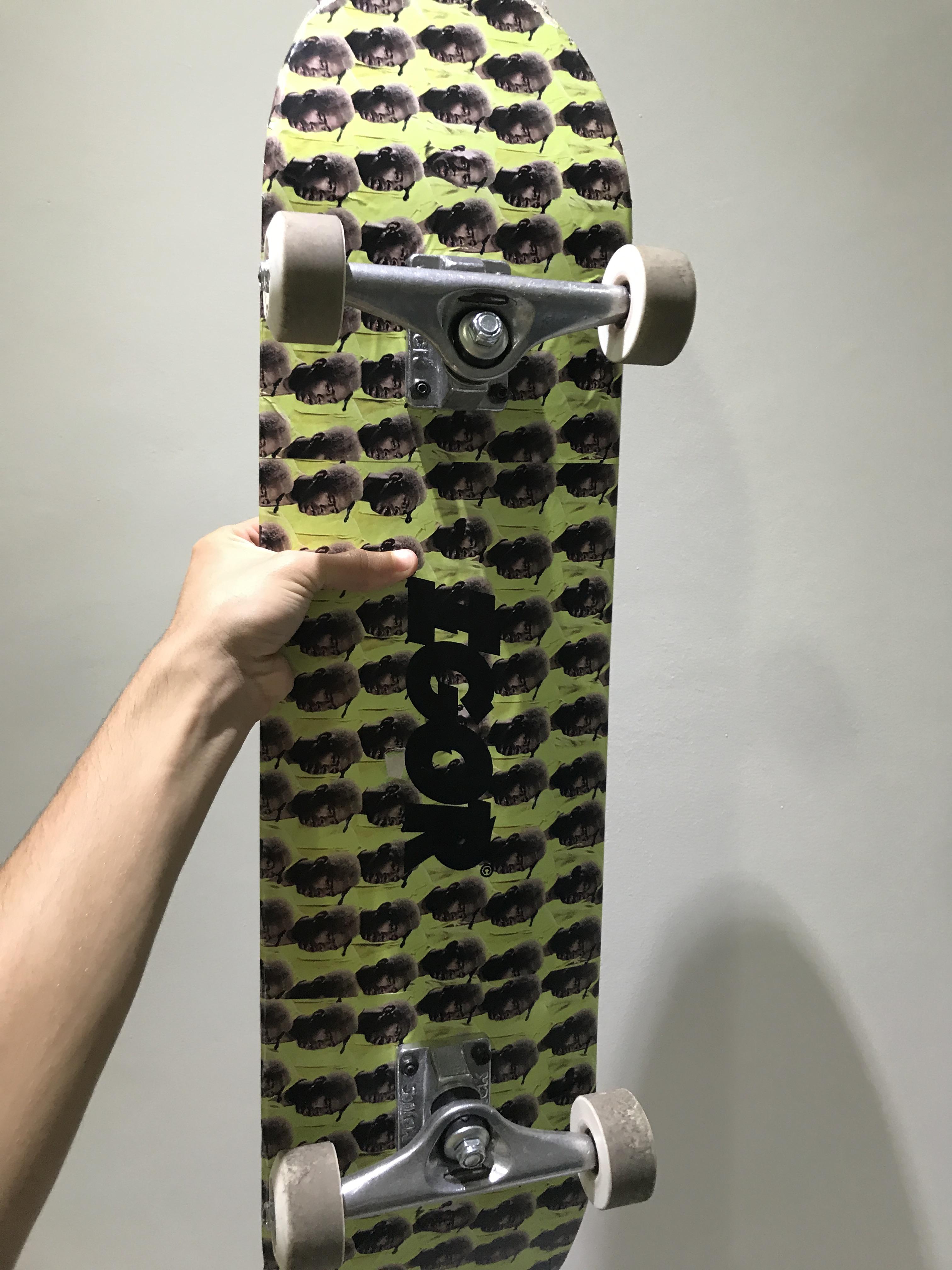 My new self custom made skateboard, hope you guys liked it. r