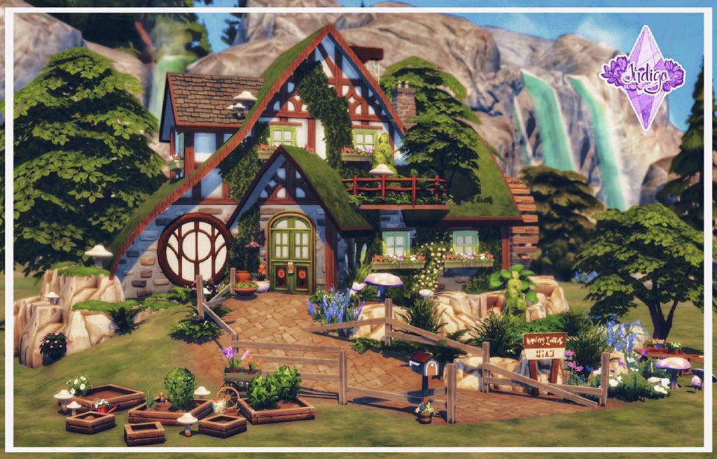 I built a Hobbitinspired house for the Granite Falls hermit! This lot