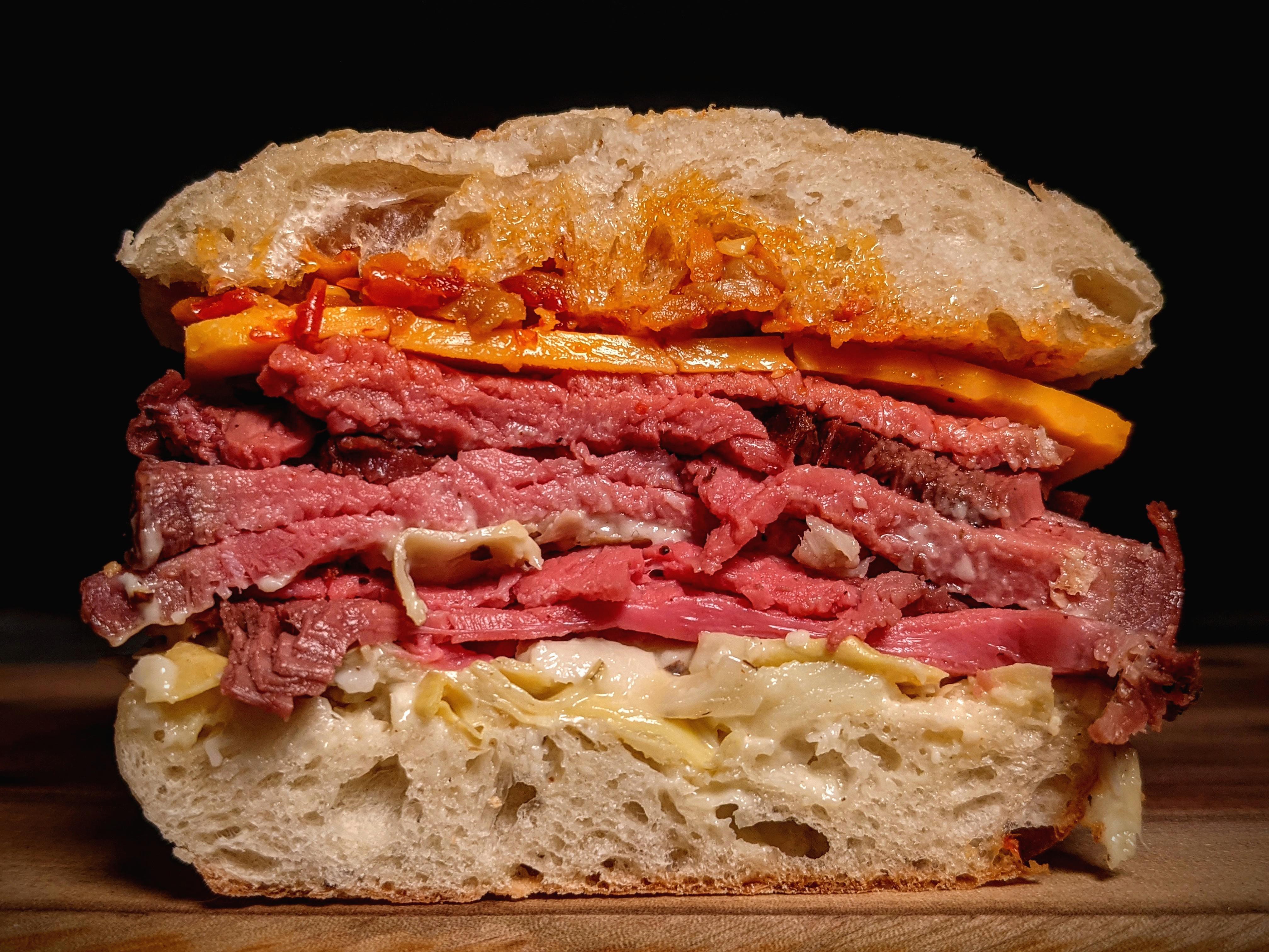 [Homemade] Roast Beef Sandwich r/food