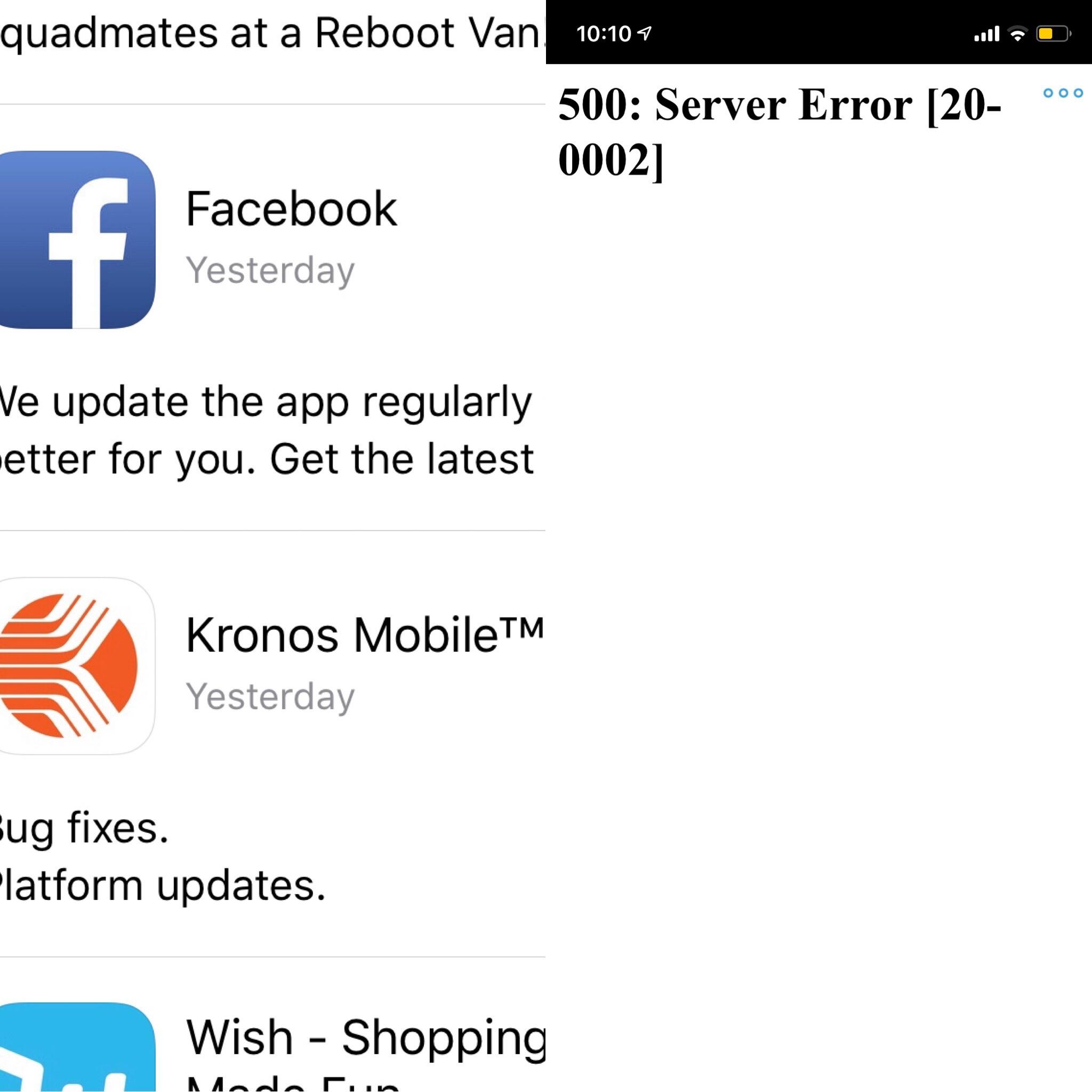 Kronos update. Is this modernization too? r/Target