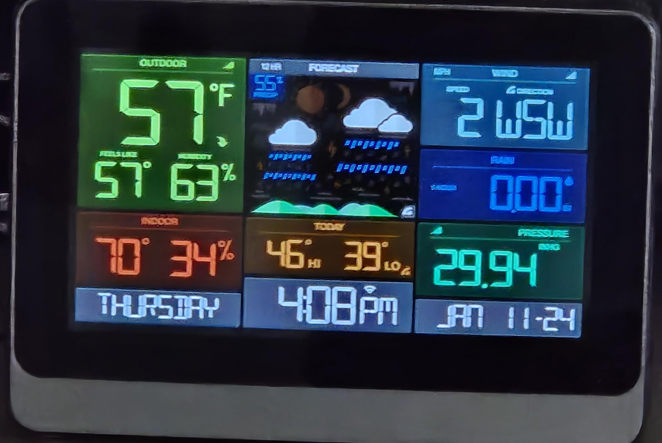 My la Crosse technology weather station isn't working properly : r