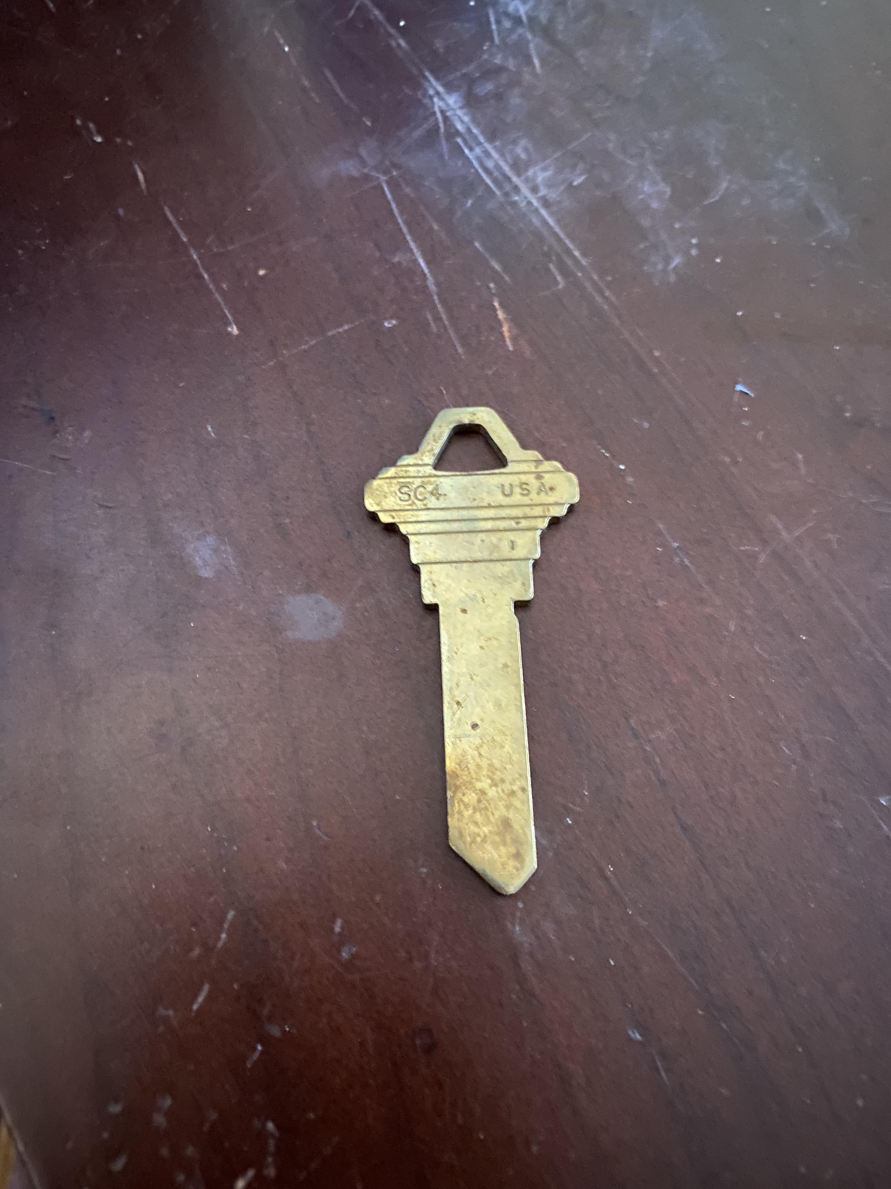 Brass Shavings. Locksmith