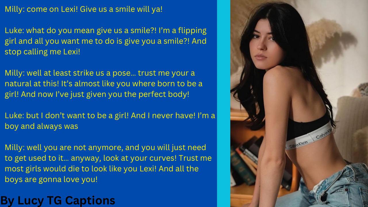 Born To Be A Model Short TG Caption r/TGTransformations