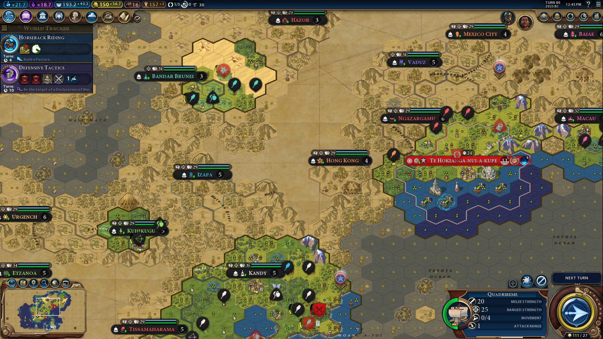 Best Number of Civs and City States per Map Size?