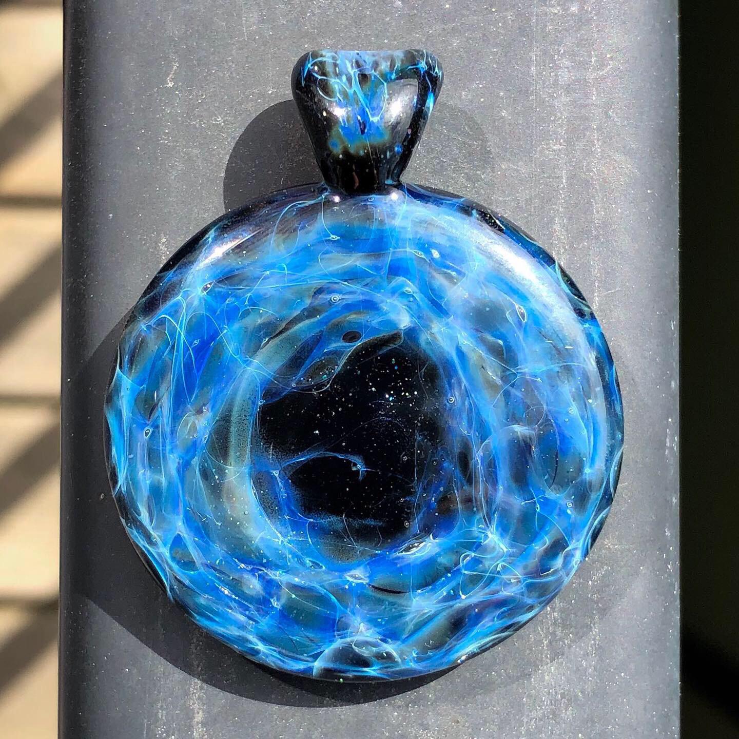 This is how vaporized silver looks when it’s trapped inside of glass