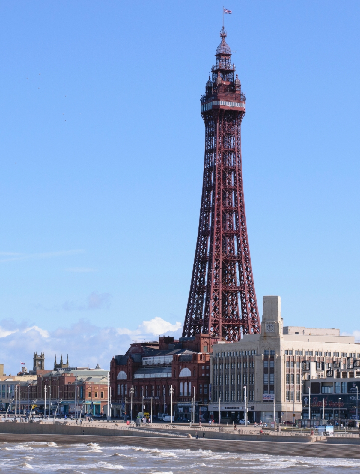 funfact blackpool, england, ripped off the Eiffel tower and called it