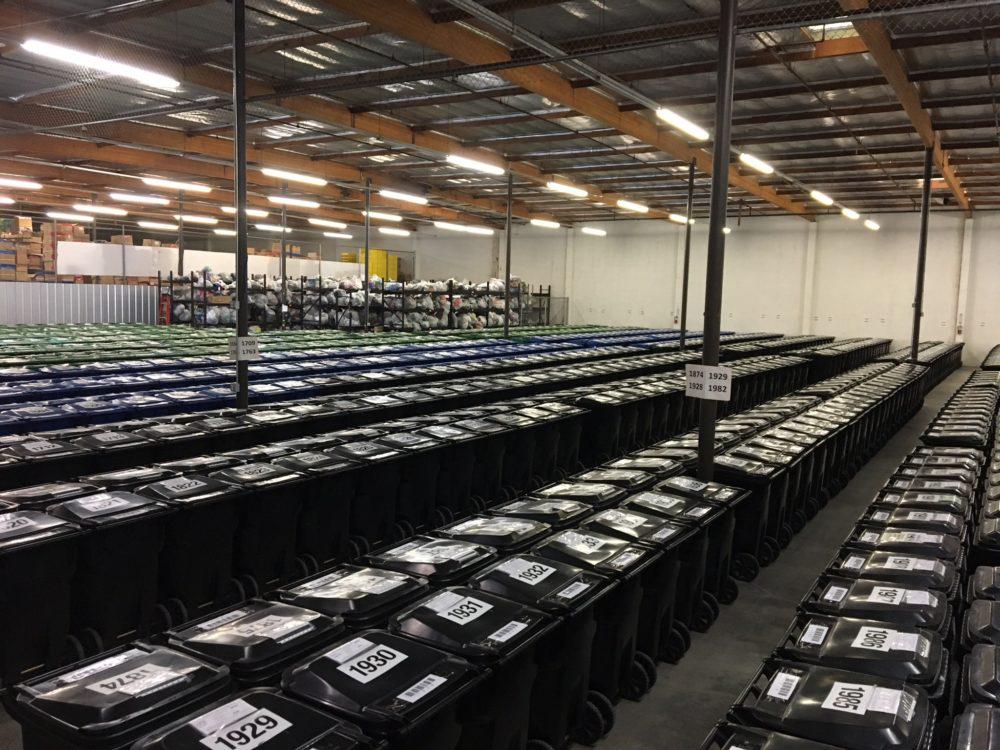 “The Bin” in Los Angeles. A facility with 1500 secure storage units