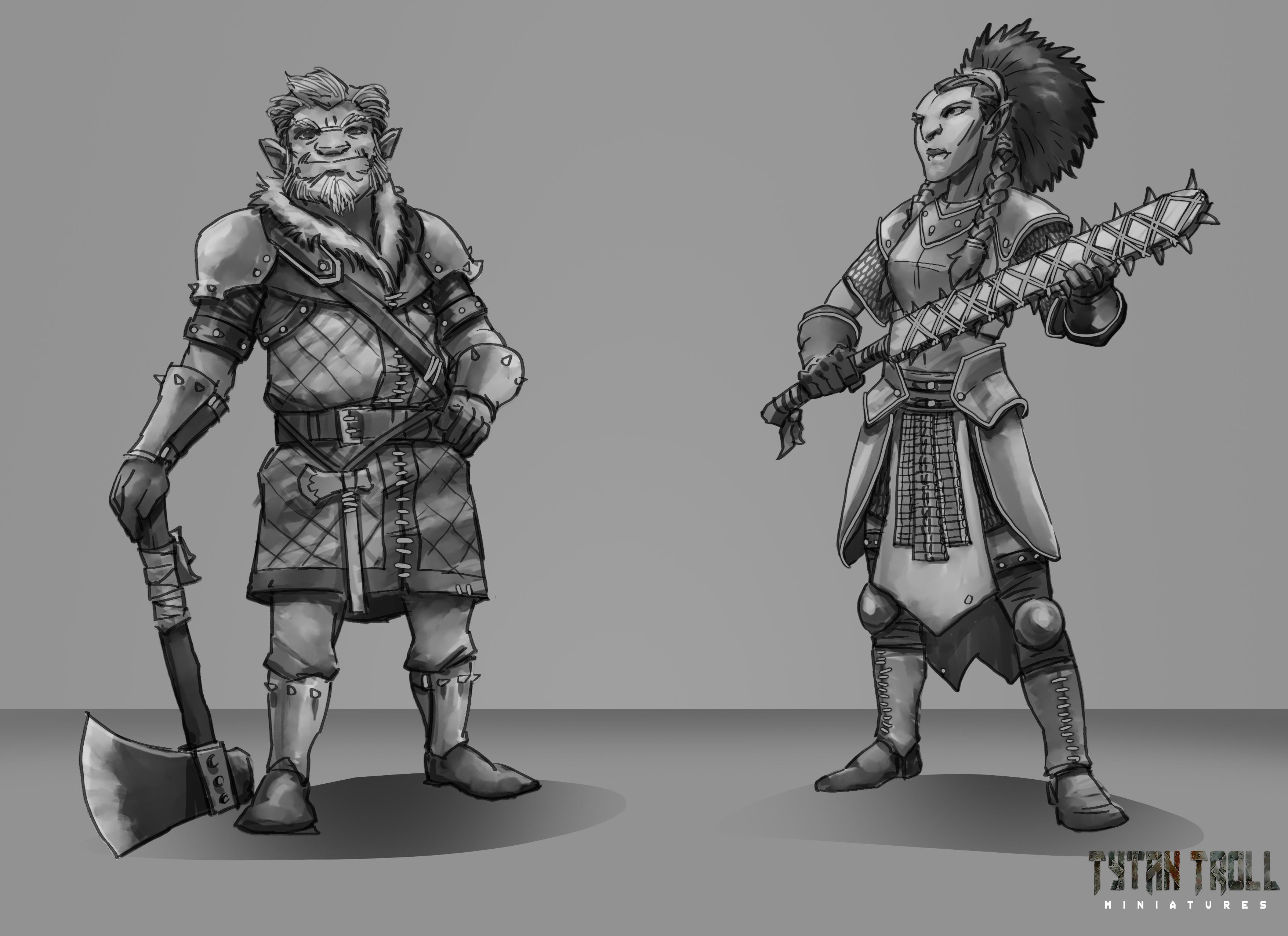 DnD Heroes Fighter Kickstarter. New Stretch Goals reached! r/minis