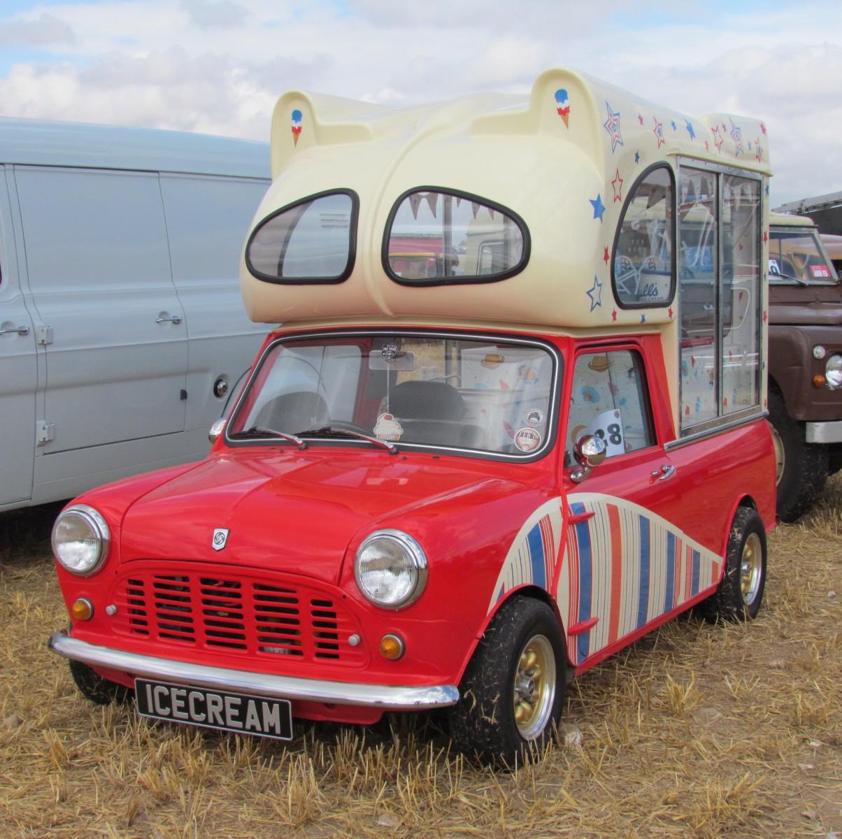 Leyland Mini Icecream van. [1204X1200] r/carporn