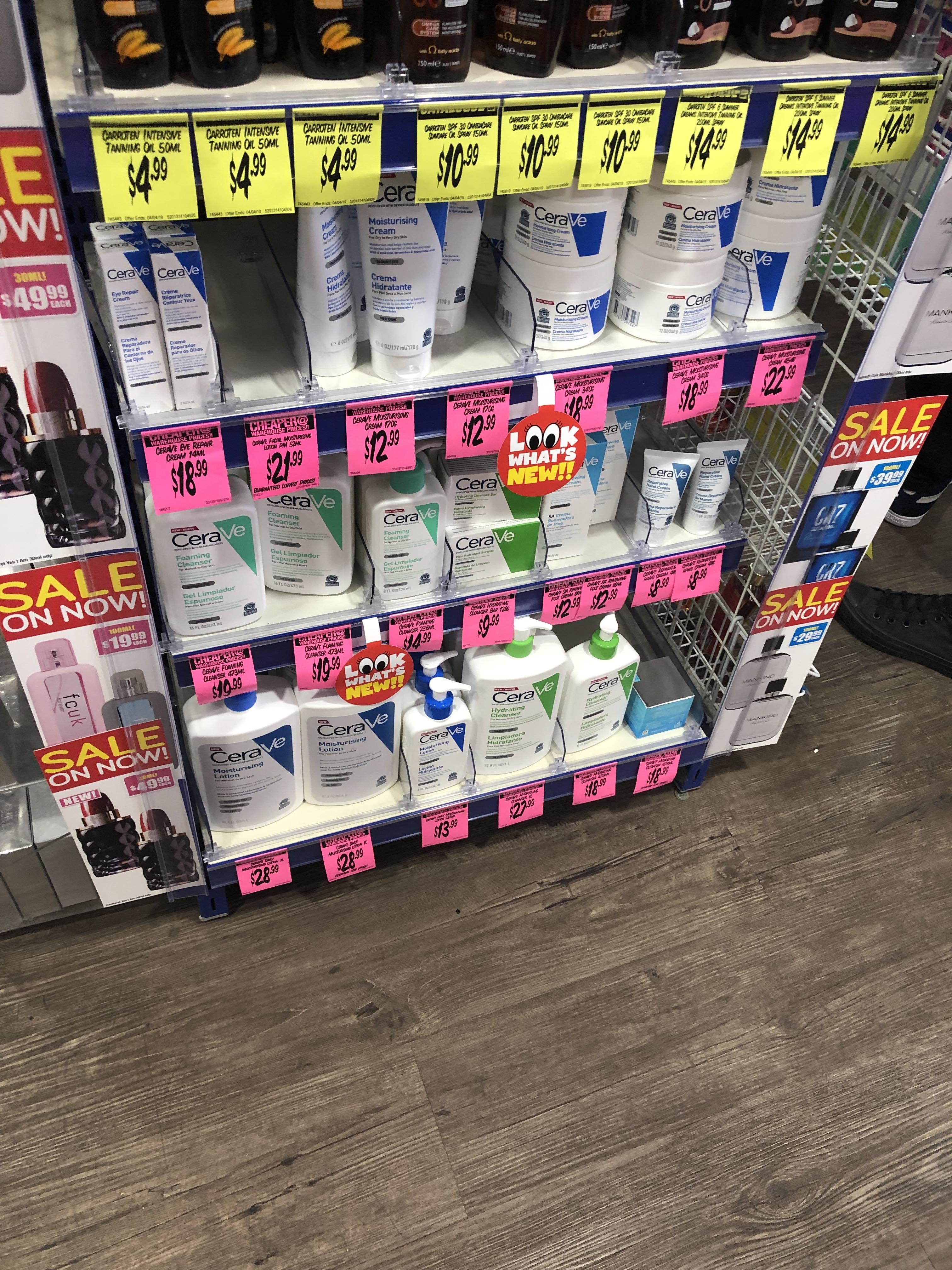 Spotted Cerave at Chemist Warehouse!!!! r/AusSkincare