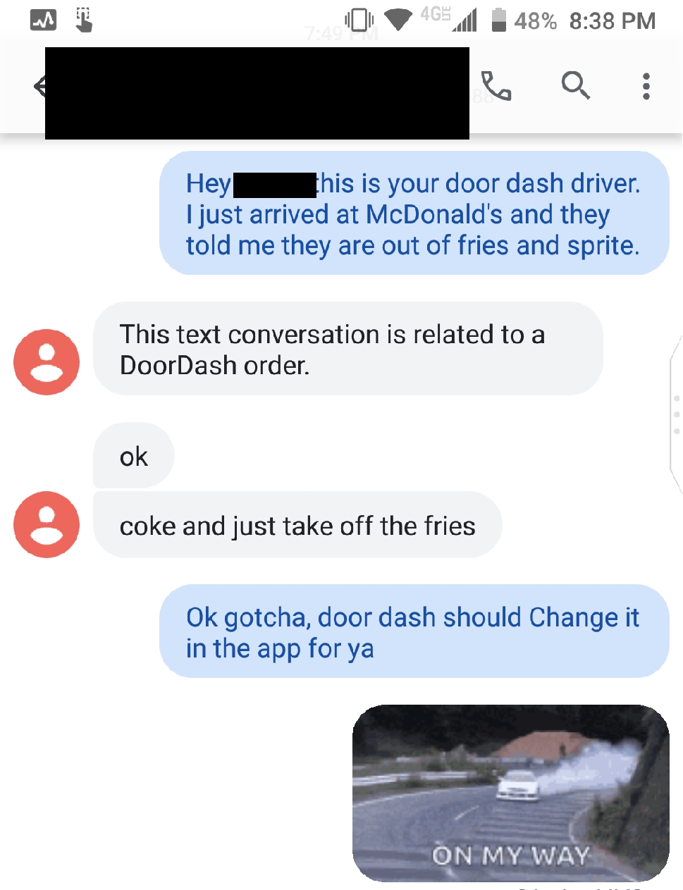 Have fun sometimes but know when and when not to. Posted a “on the way