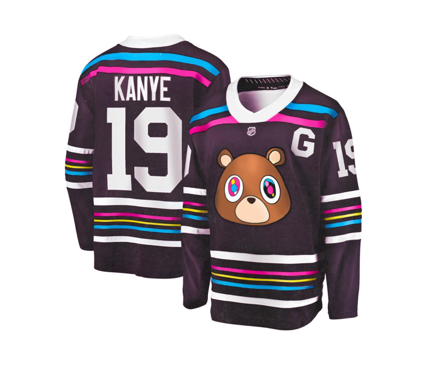 Graduation Hockey Jersey by me r/Kanye
