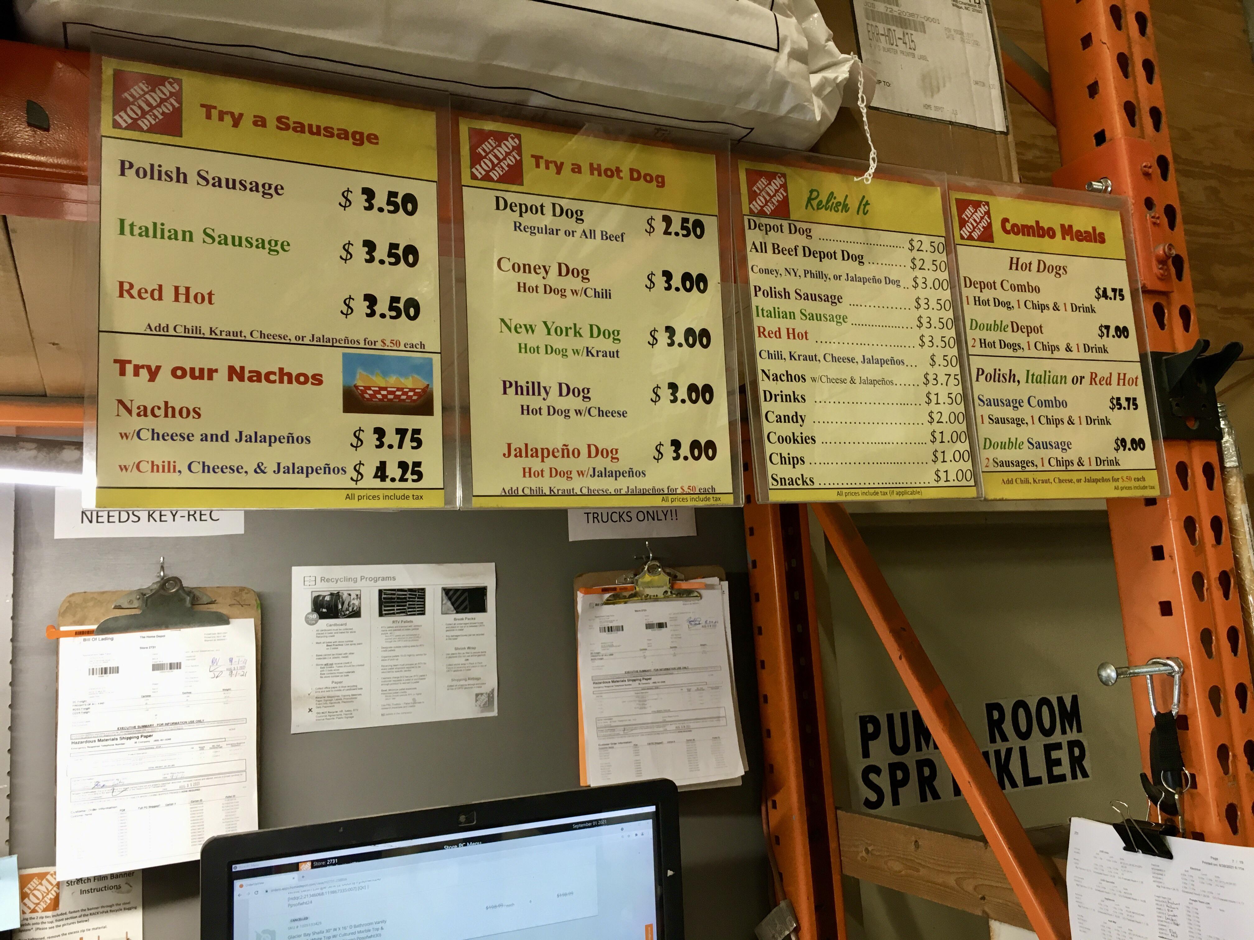 R.I.P. Michigan Depot Dogs. Got to keep the signs though! r/HomeDepot