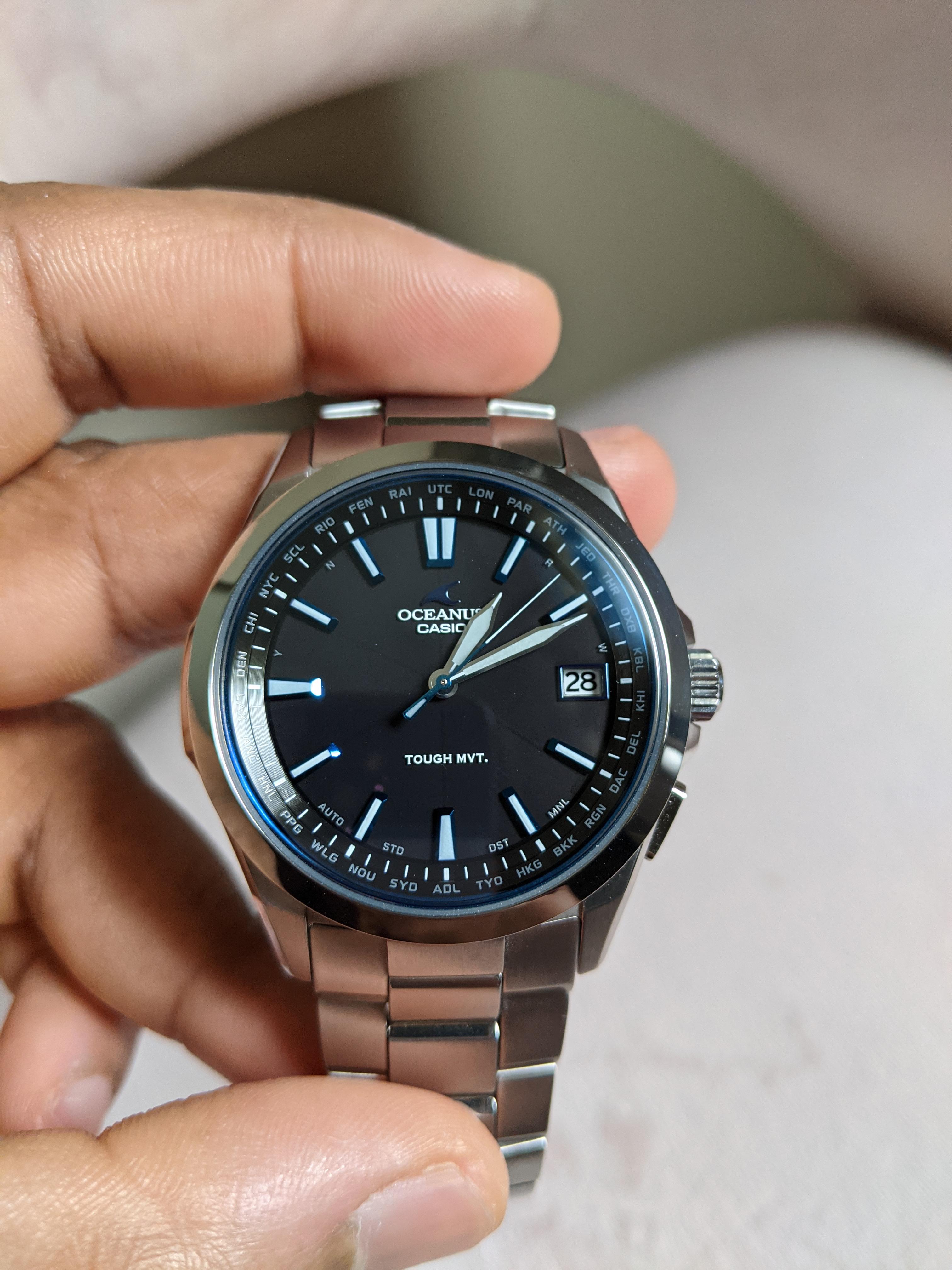 [Casio] Oceanus OCWS100 Sync via Mobile App r/Watches