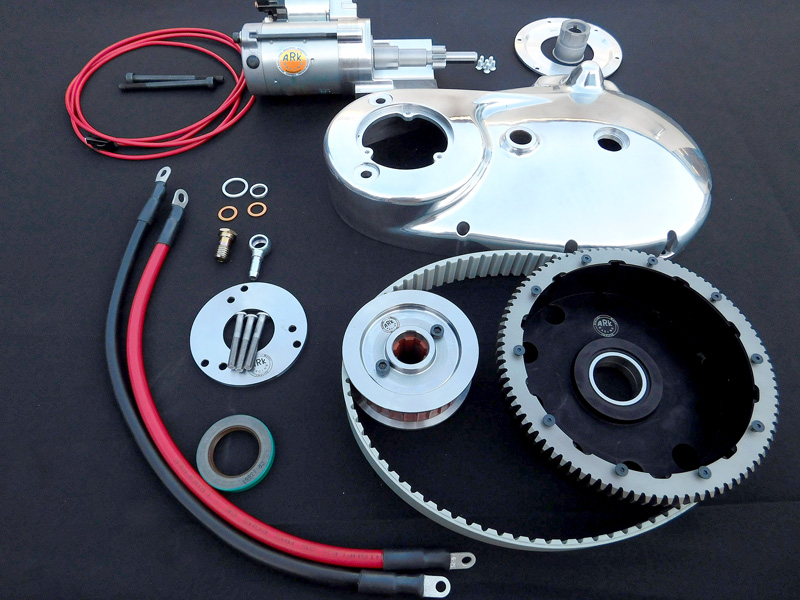 Triumph T140 / T120 Starter Motor Kit developed by Ark Racing Limited