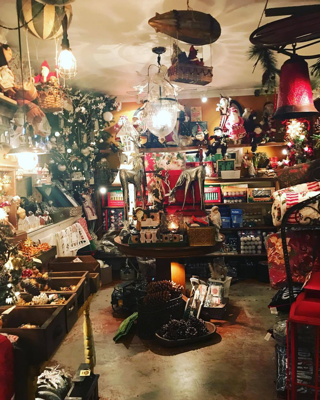 Found a year round Christmas room in a shop on the Oregon coast r