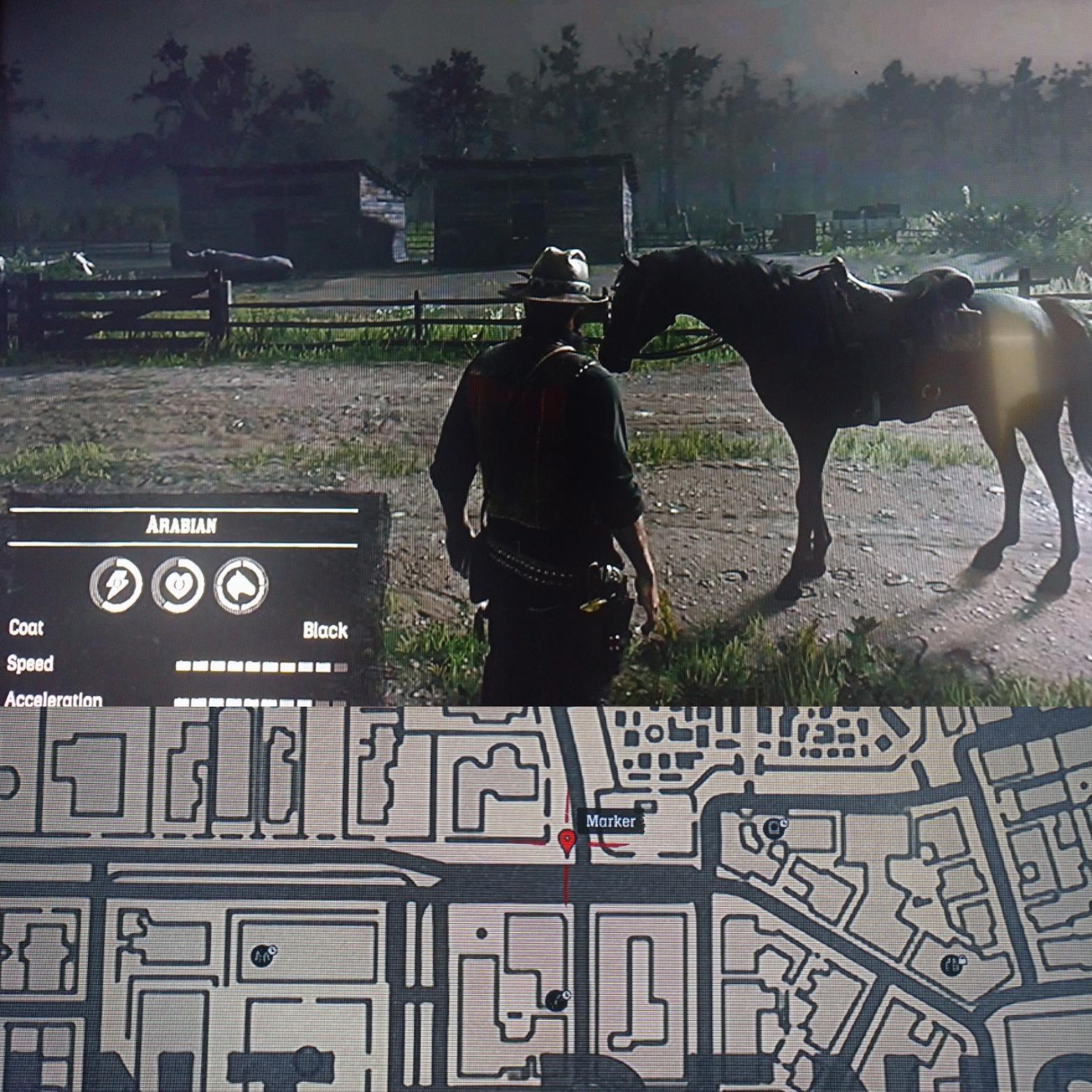 Black Arabian St. Denis night mugging spawn r/reddeadredemption