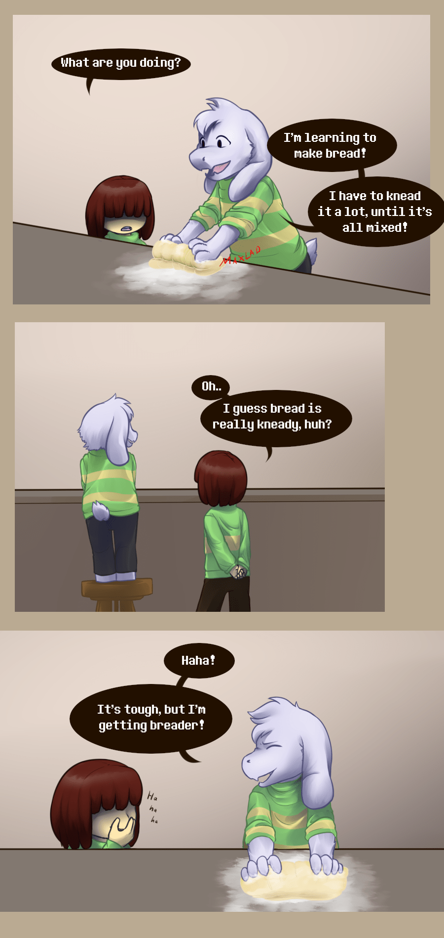 Puns (by maxlad) AsrielUndertale