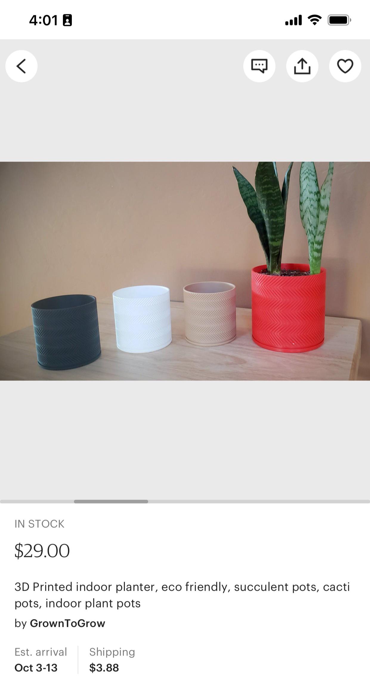 the red plant pot is 29 at 5.5” diameter x 5.75” in height. I don’t