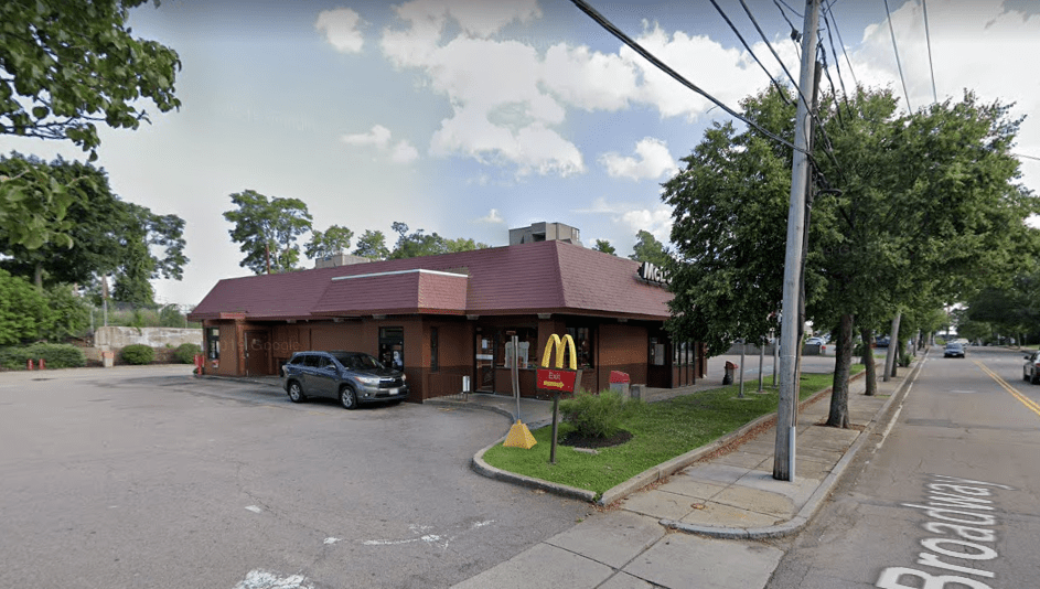 What did this McDonald's on Broadway in Norwood, Massachusetts used to