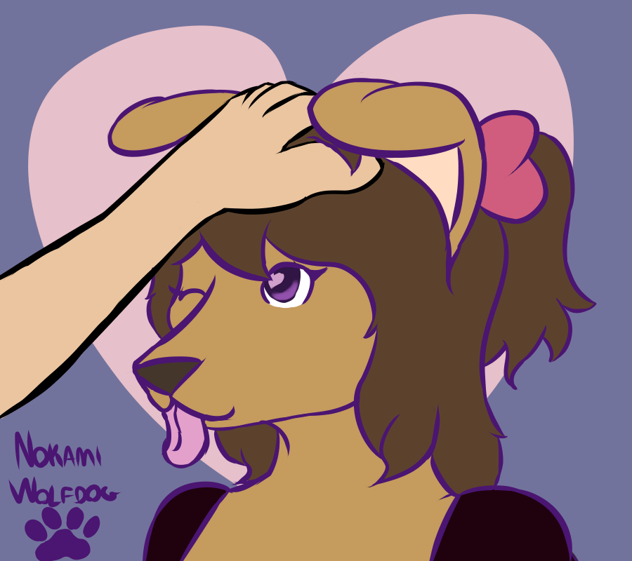 Pet the dog, do it now. (Art by Me) r/furry