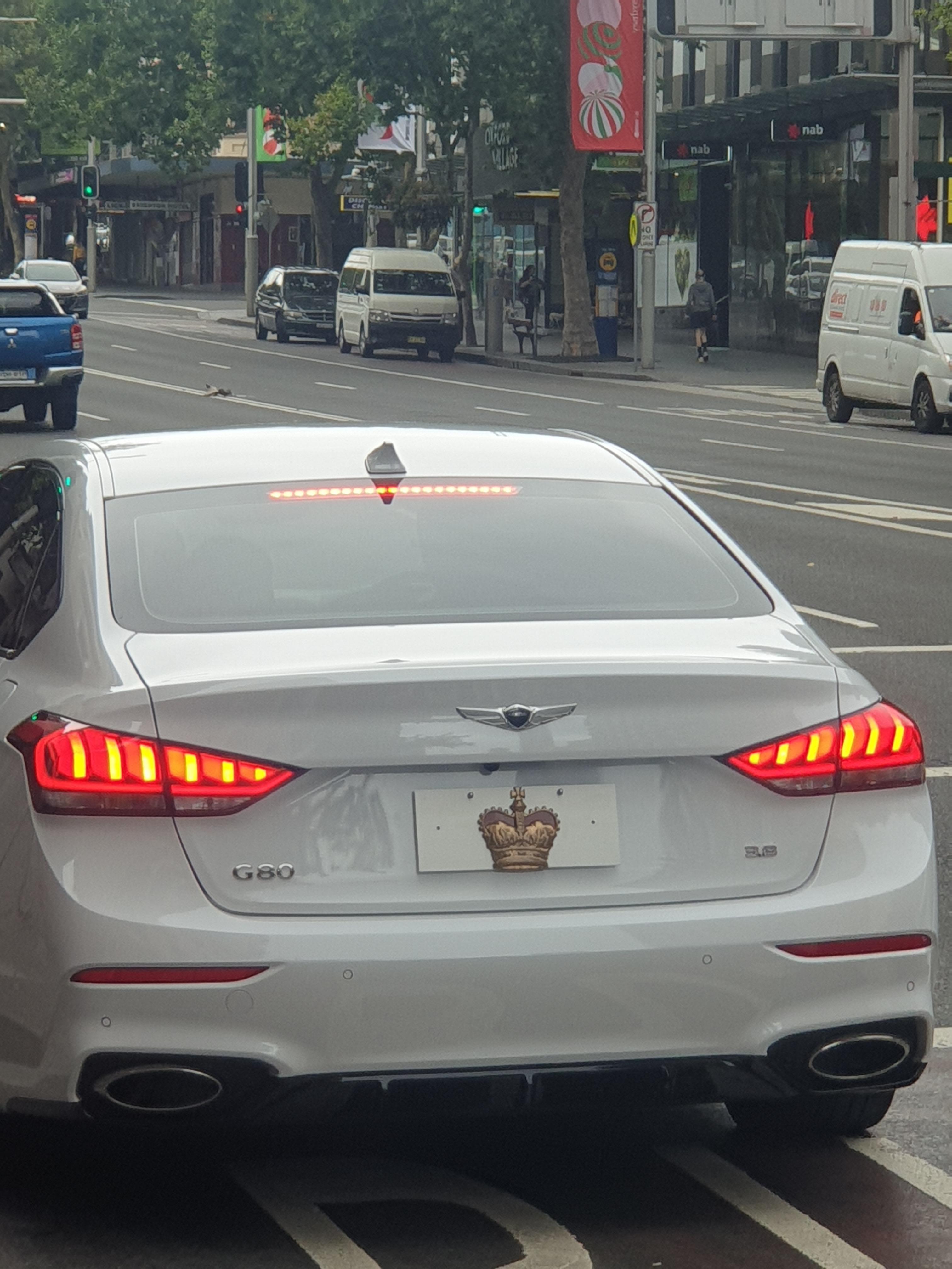 Saw this number plate on Oxford St in the city; anyone know what it