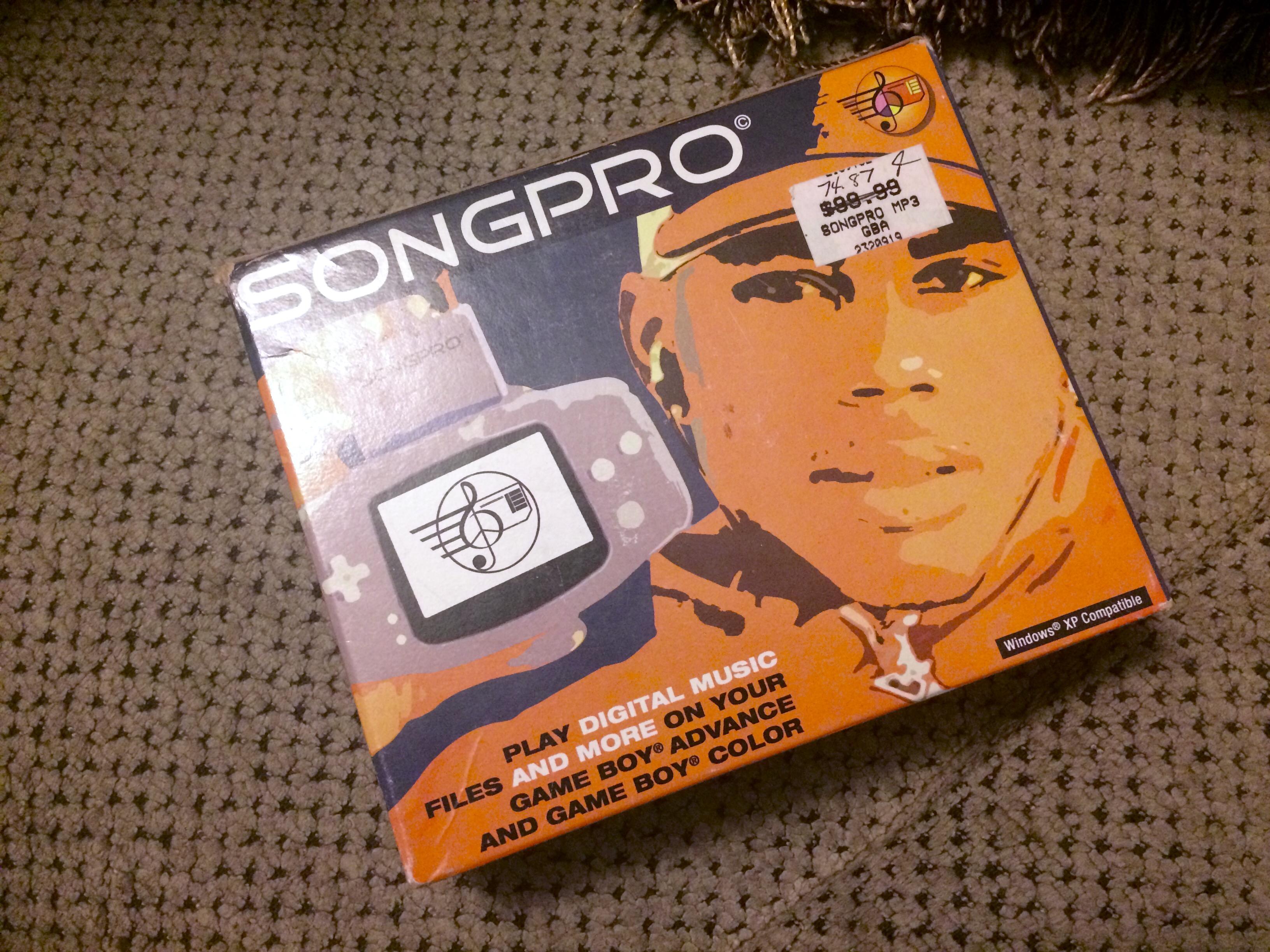 Turn your GBA into an MP3 player? Found this at a local auction house