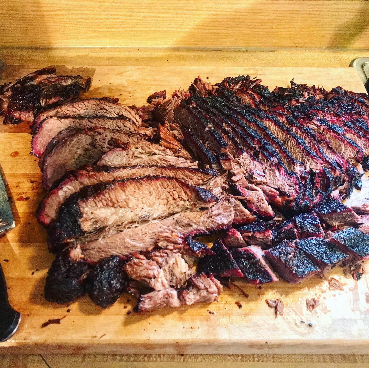 15lb Brisket after trimming seasoned with 50/50 S&P and Meat Church Holy Cow. 17.5 hour cook fat