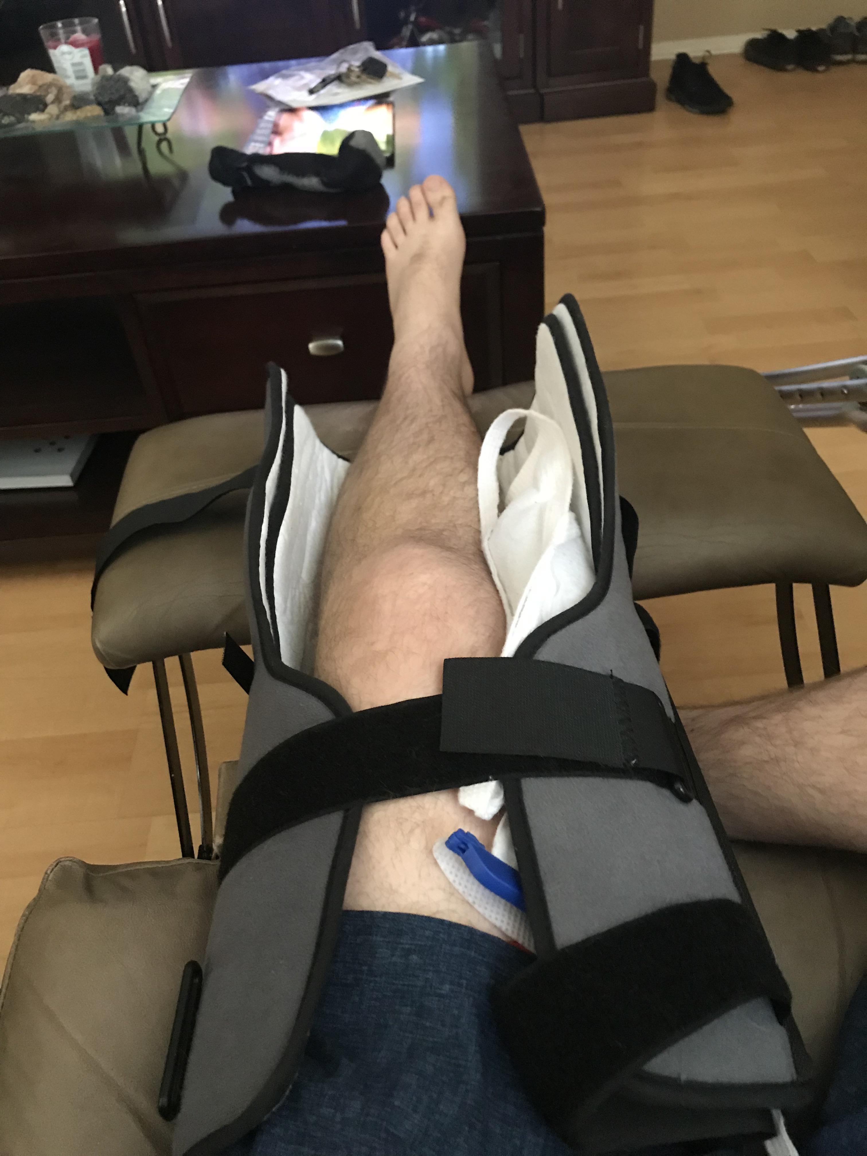 When people say wear knee braces if your jumping wear the knee brace