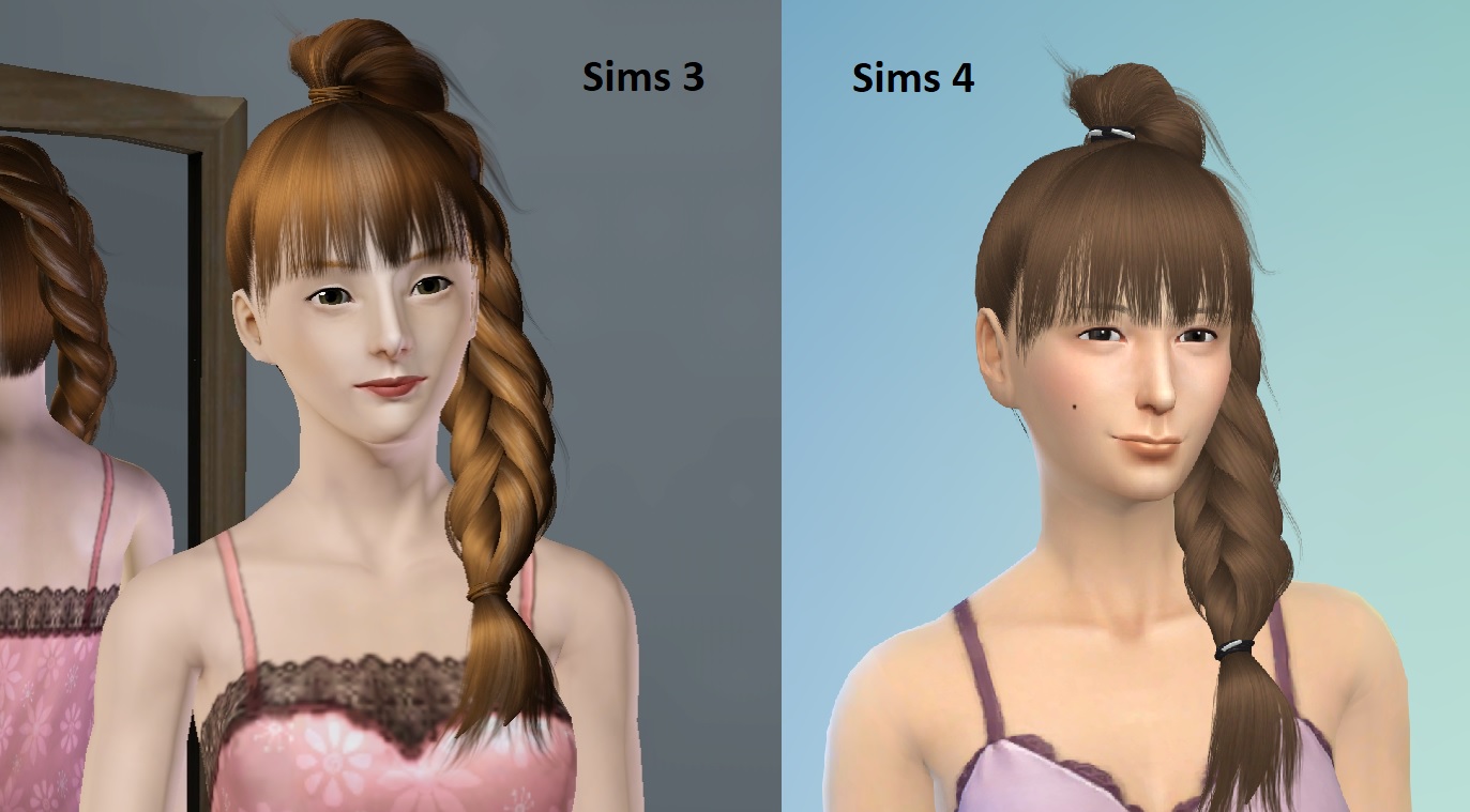 Remastered a Sim from Sims 3. r/thesims