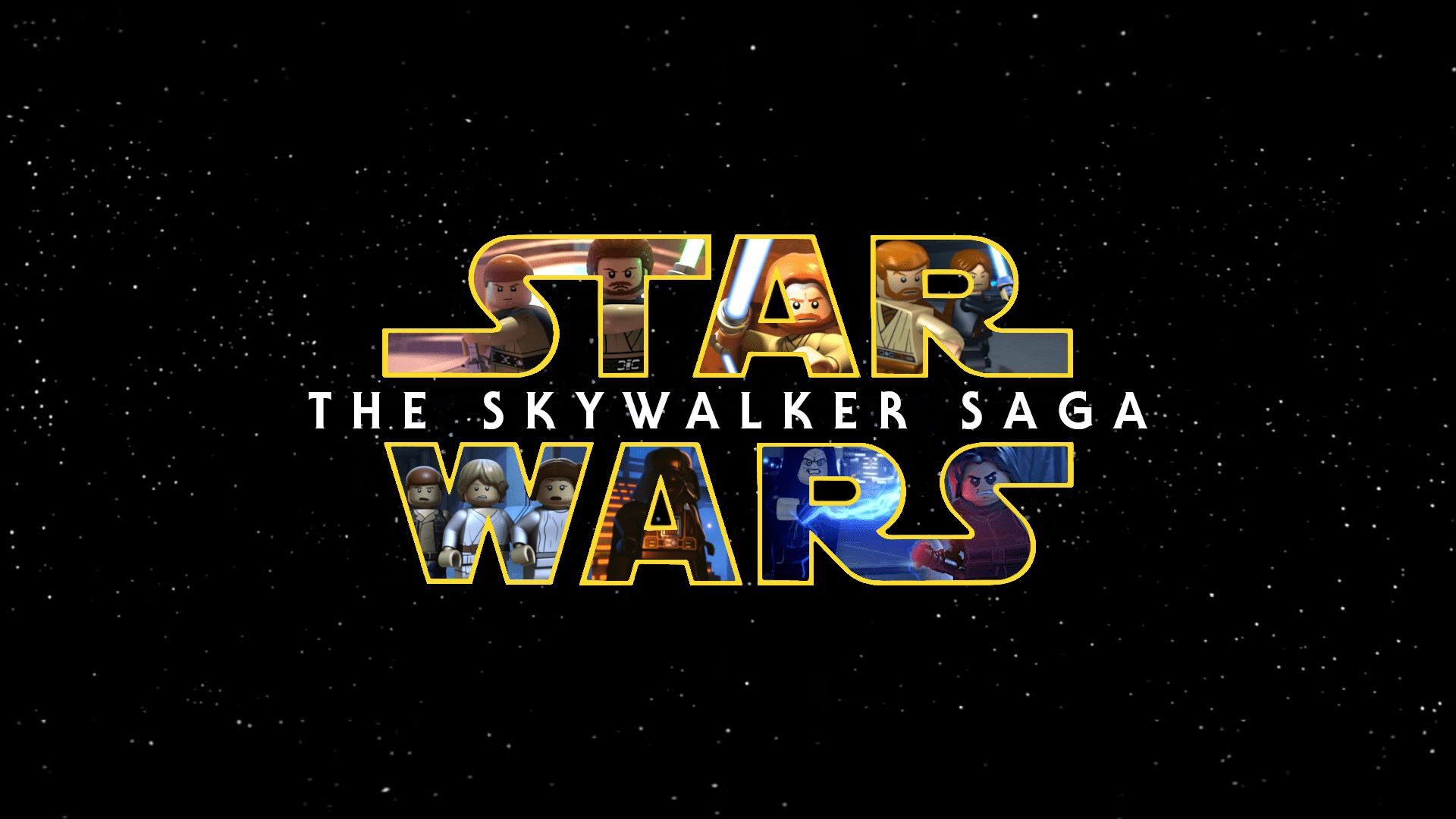 A Wallpaper that I made for The Skywalker Saga legostarwars