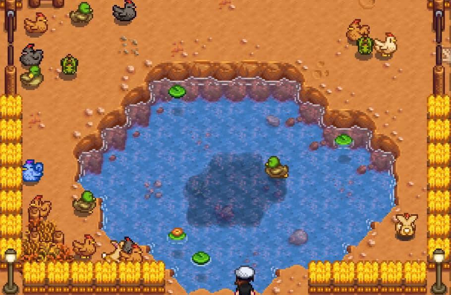 I finally saw my duck swimming (year 5) ️ ️ ️ r/StardewValley