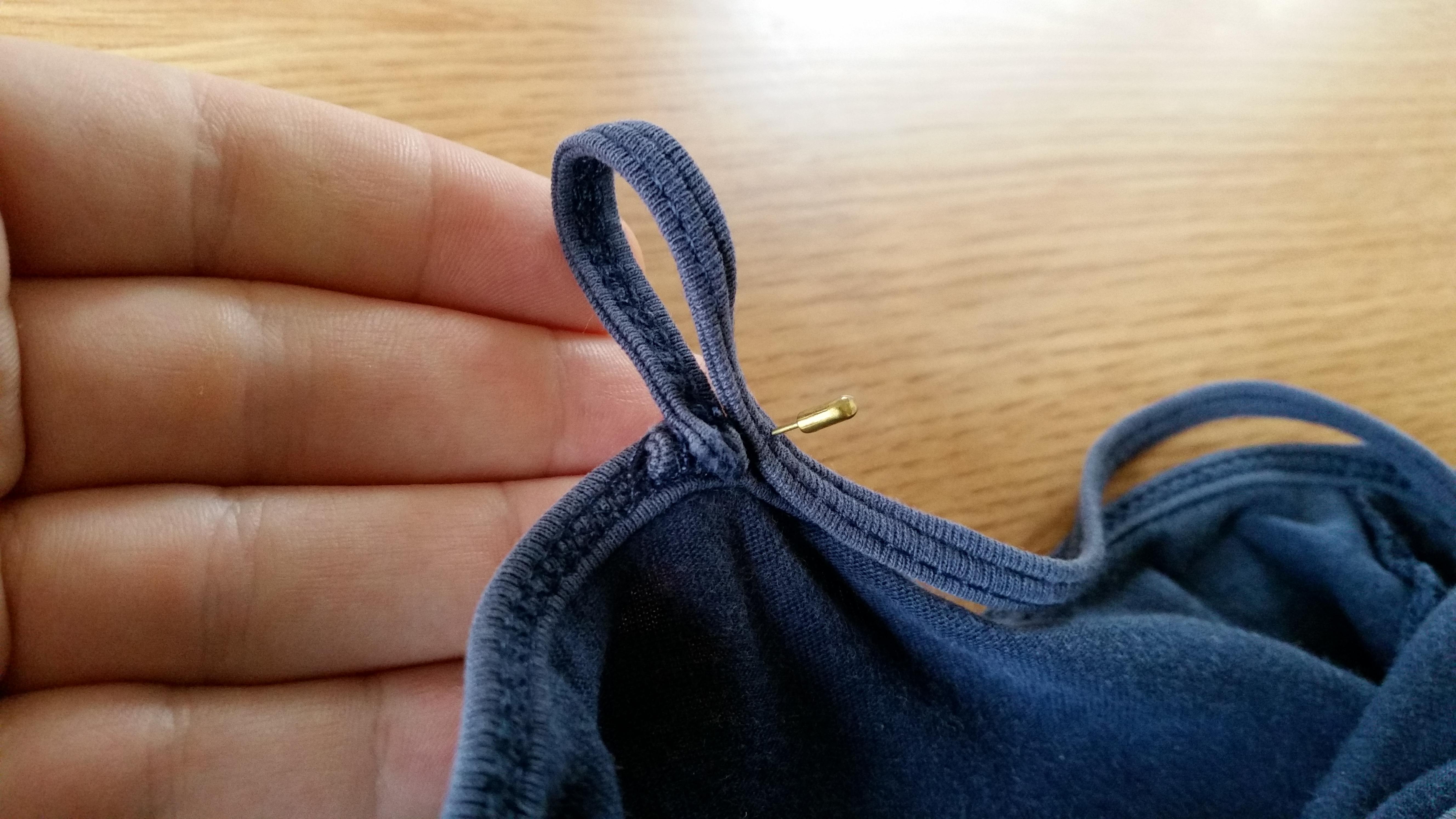 I went to adjust the straps on my tank top. Turns out I already did that 3 years ago when I lost