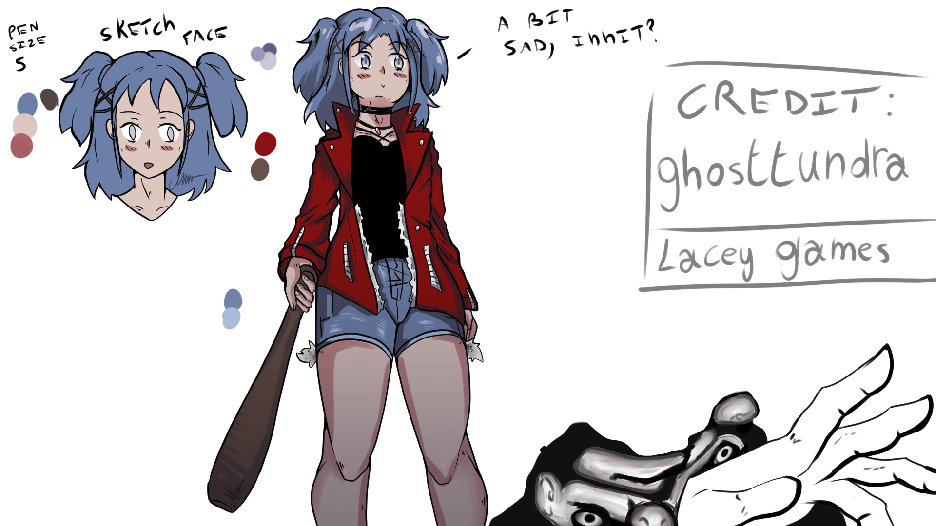 Lacey fanart (by me) : LaceyGamesSeries