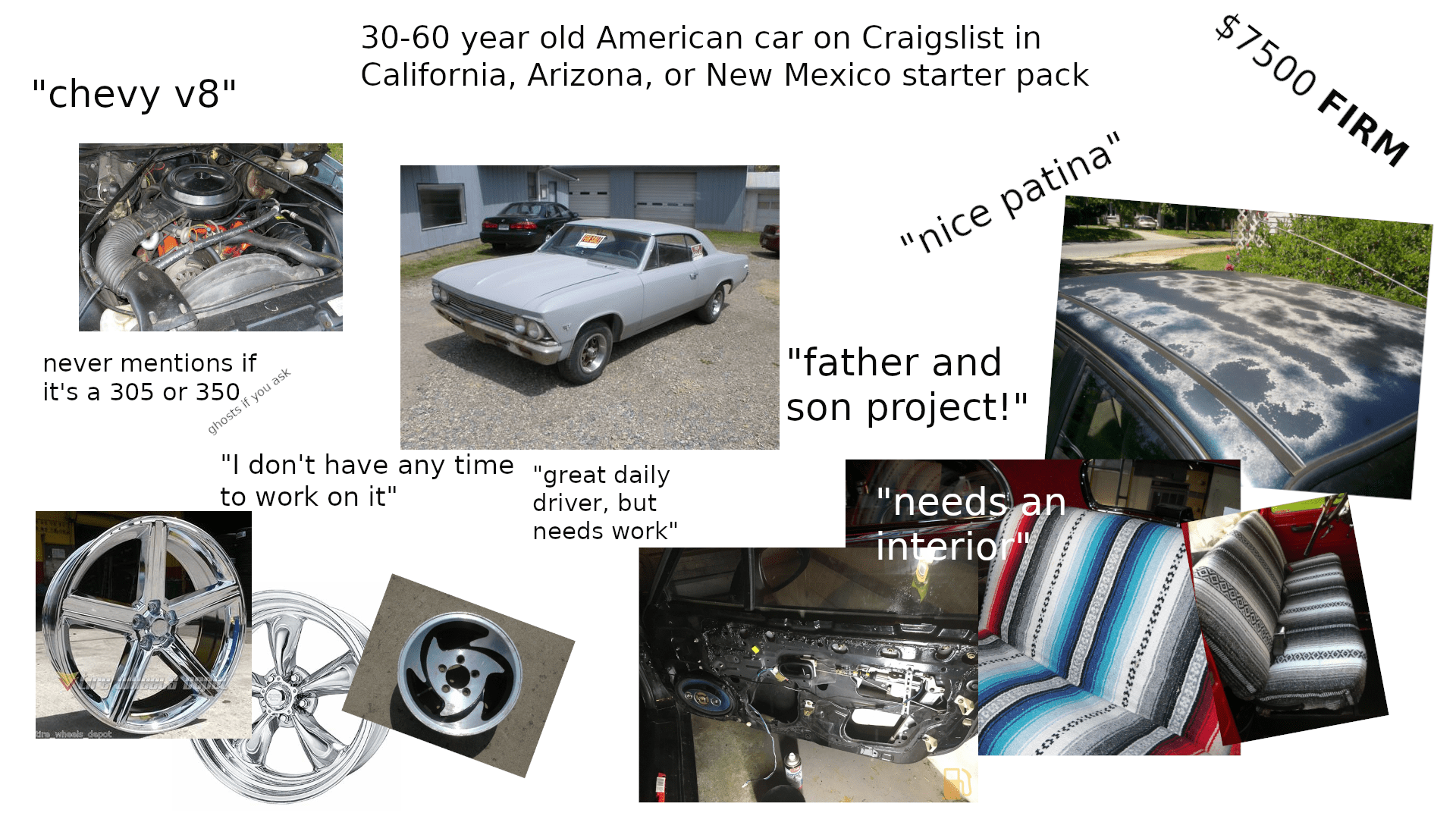 3060 year old American car on Craigslist in California, Arizona, or