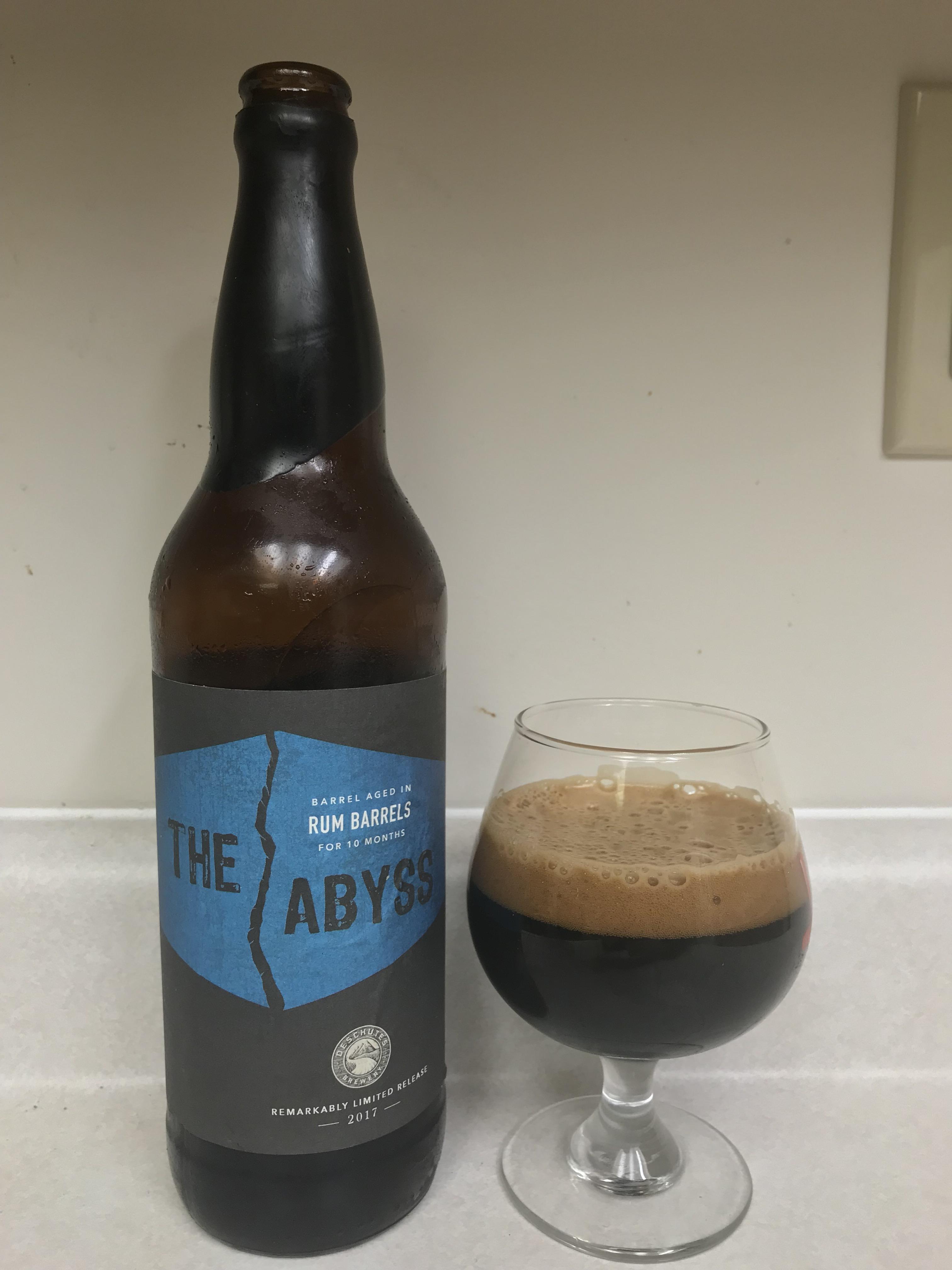 Deschutes Brewing Companies Rum Barrel Aged The Abyss Imperial Stout