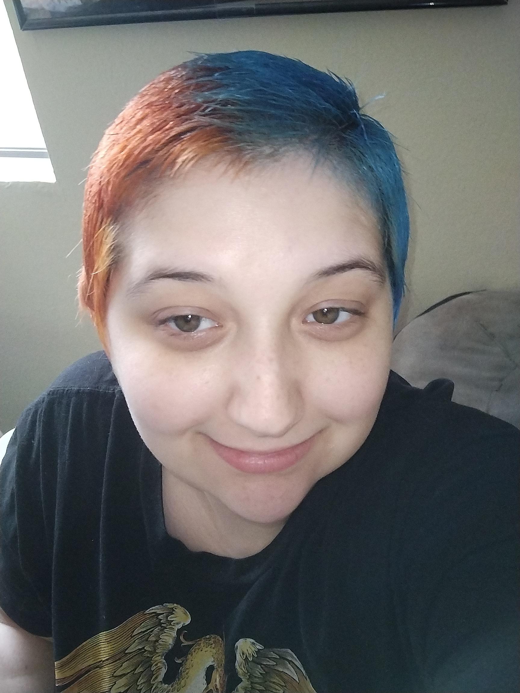 Currently have copper&blue split dye, contemplating what to do next for more spring/easter vibes