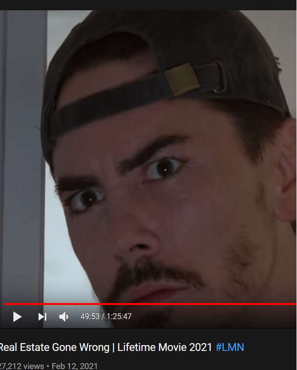 Just saw Tom Sandoval In a lifetime movie called The Wrong Real Estate