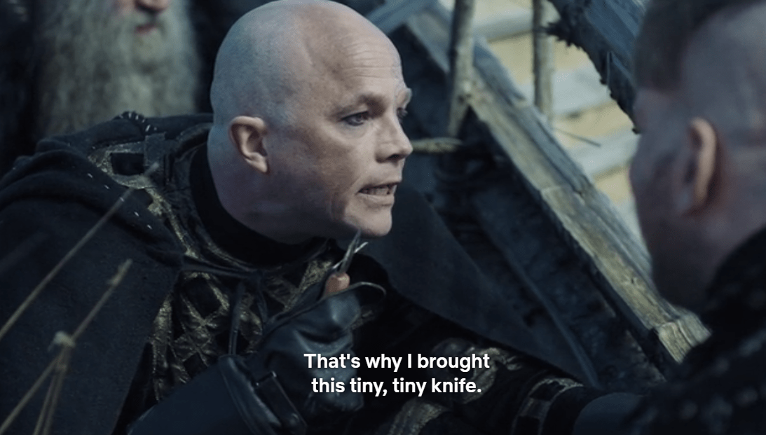 When I find Orm, I'm going to cut him into tiny, tiny pieces... r