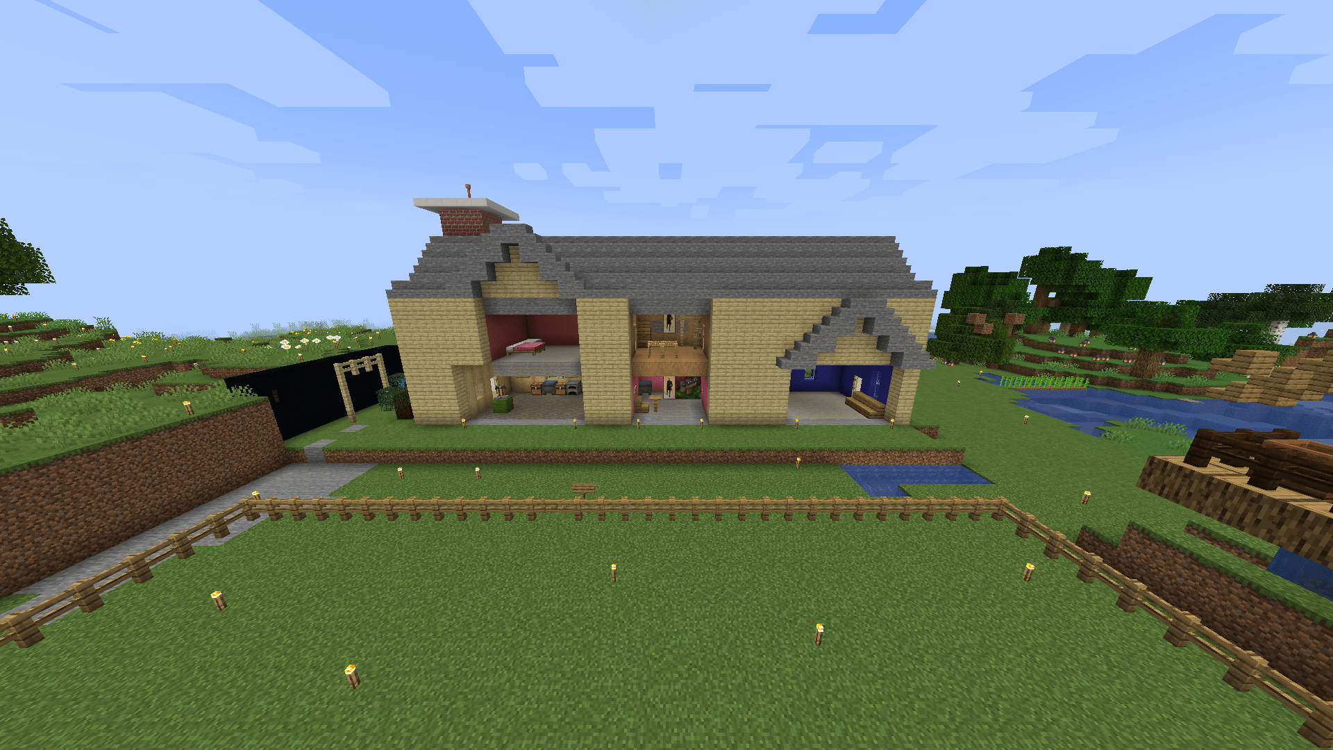 I tried making the jerma dollhouse in Minecraft! r/jerma985