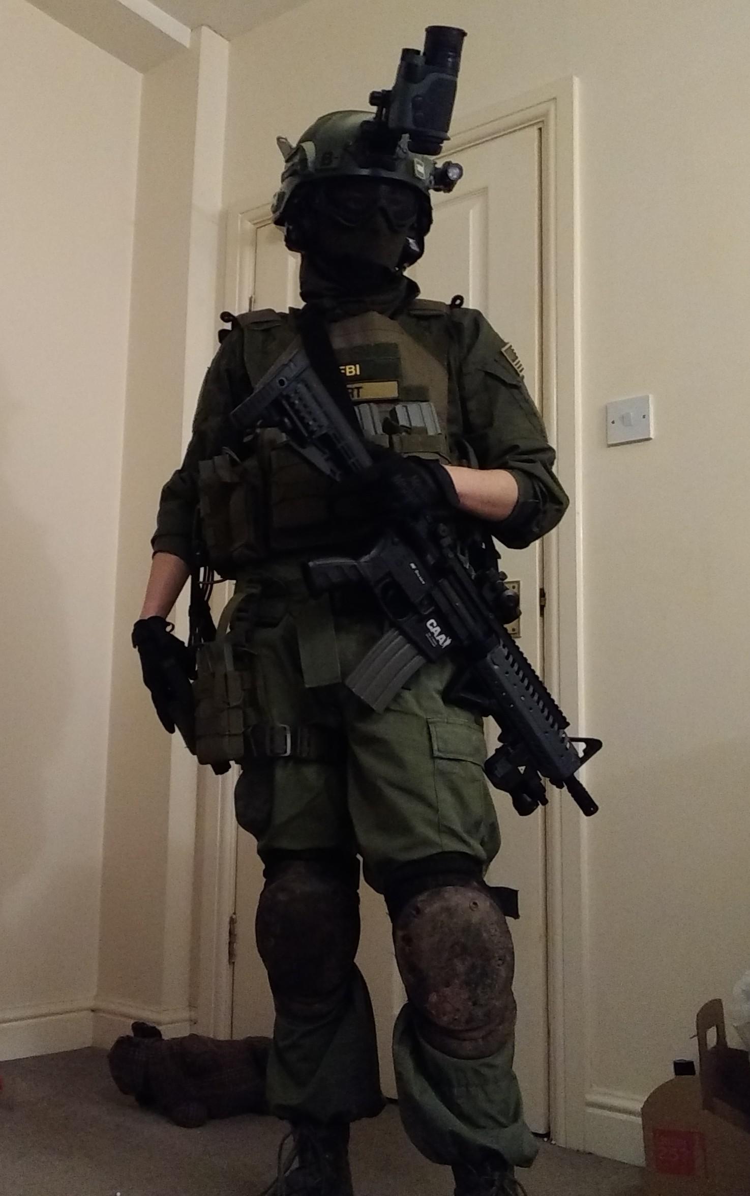 Updated RON Inspired FBI HRT Airsoft Kit r/ReadyOrNotGame
