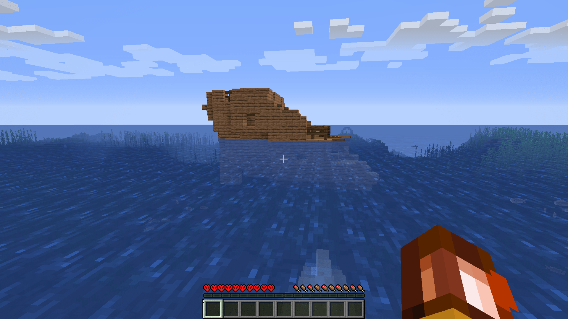 "Sunken ship" r/Minecraft