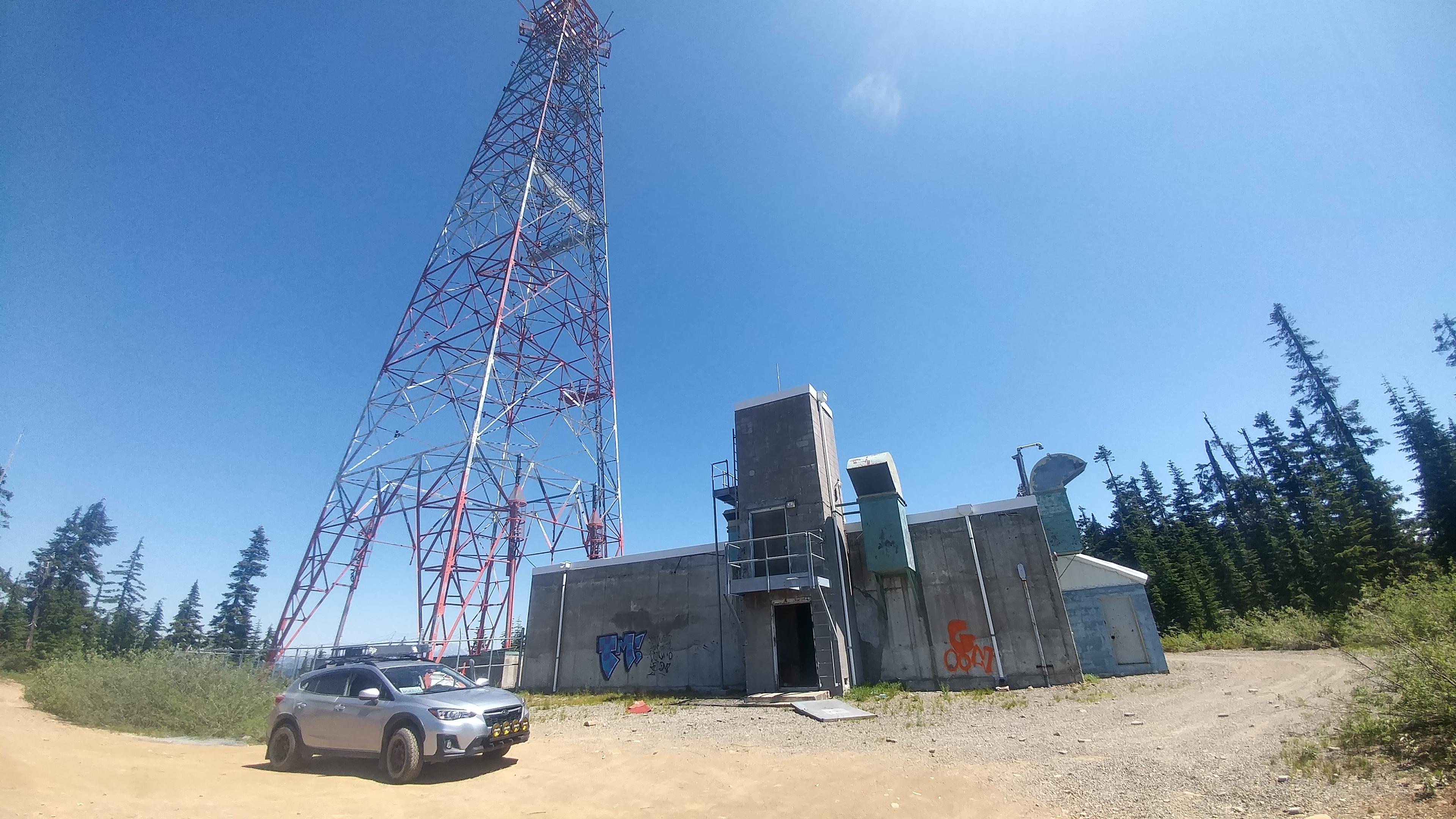 Abandoned Radio Tower near Snoqualmie Pass in Washington State r/XVcrosstrek