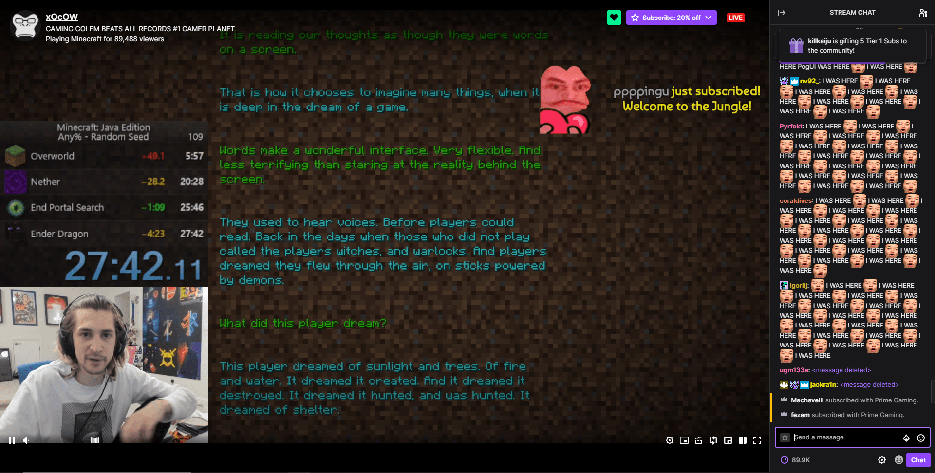 GAMING WARLORD JUICER FINALLY DOES IT r/xqcow