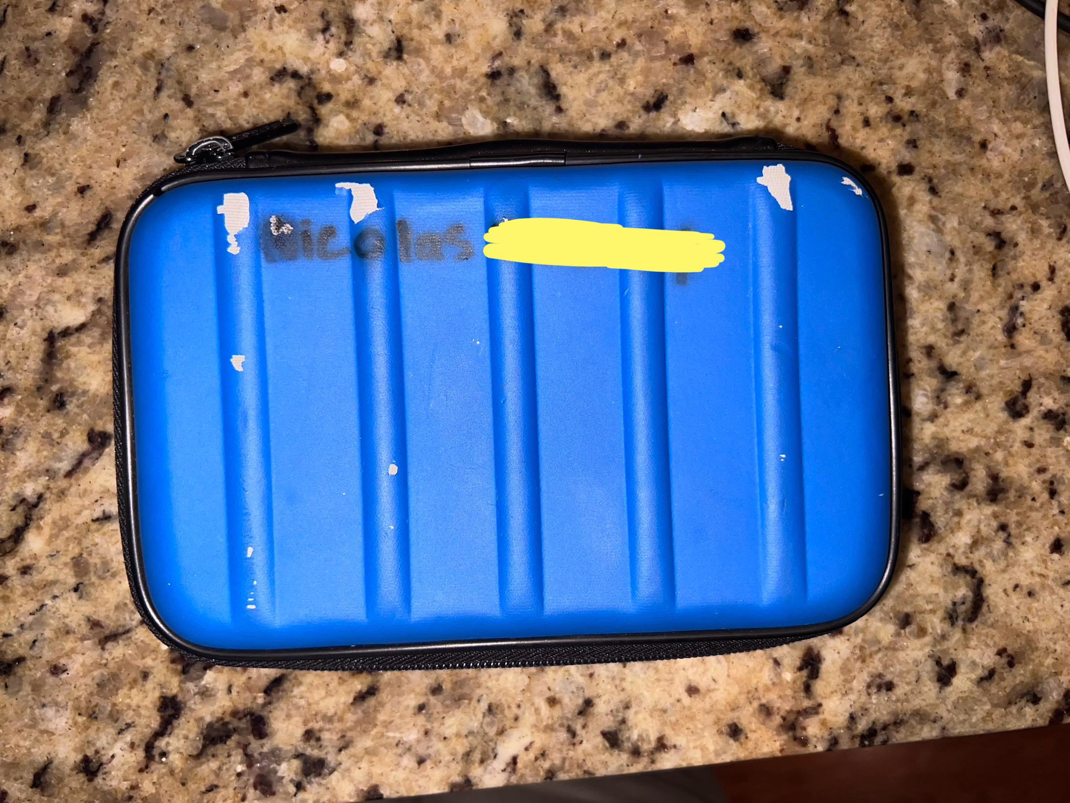 How can I remove the sharpie off of this case without damaging the